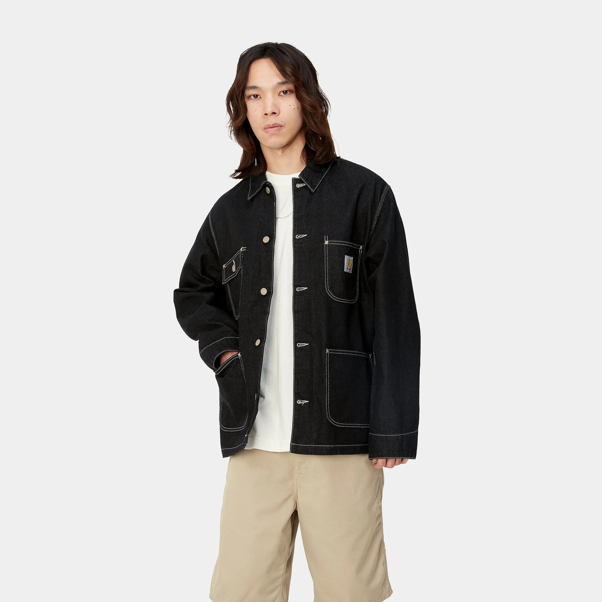 Jacken & Mäntel|Denim>Carhartt WIP OG Chore Coat Black