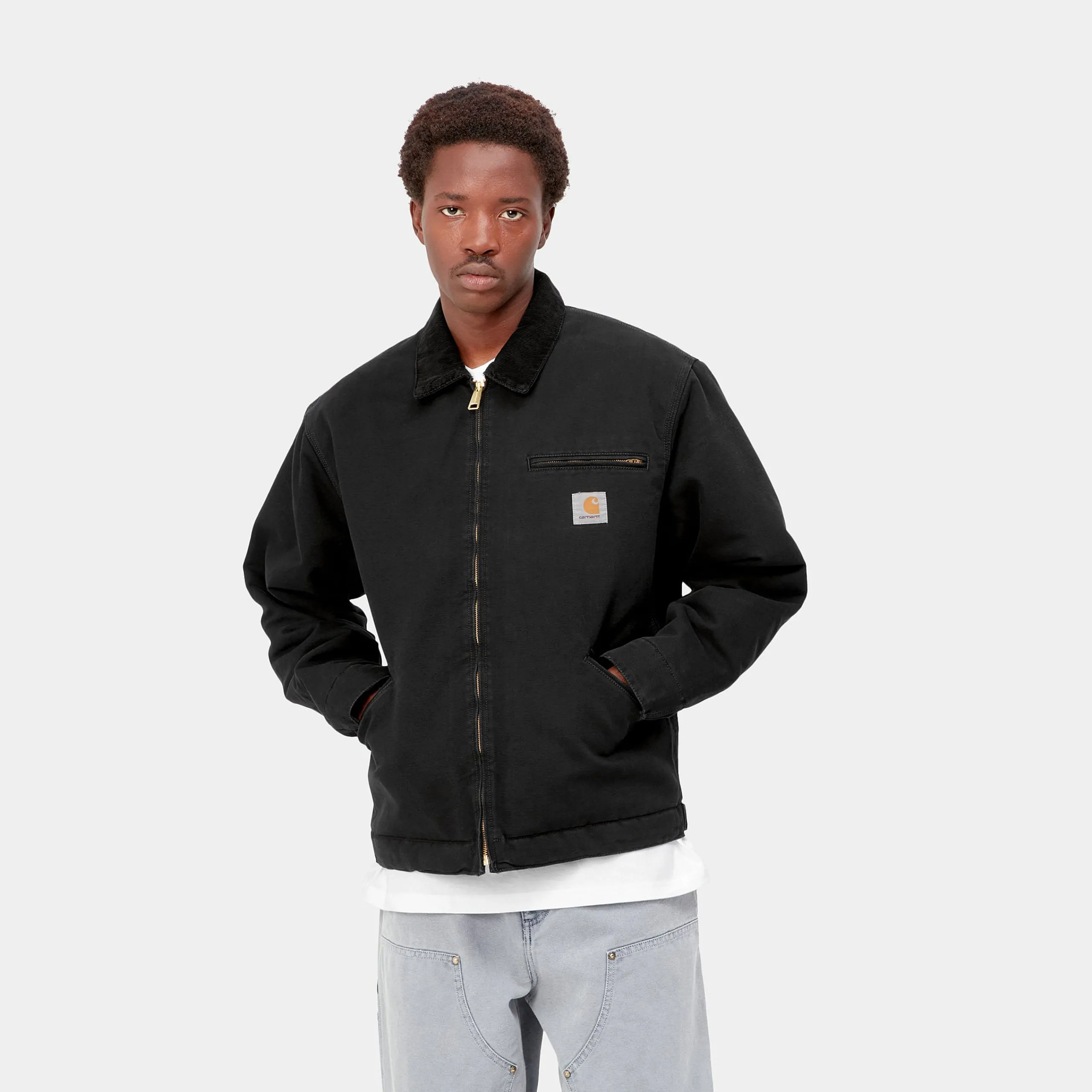 Jacken & Mäntel>Carhartt WIP OG Detroit Jacket (Winter) Black / Black