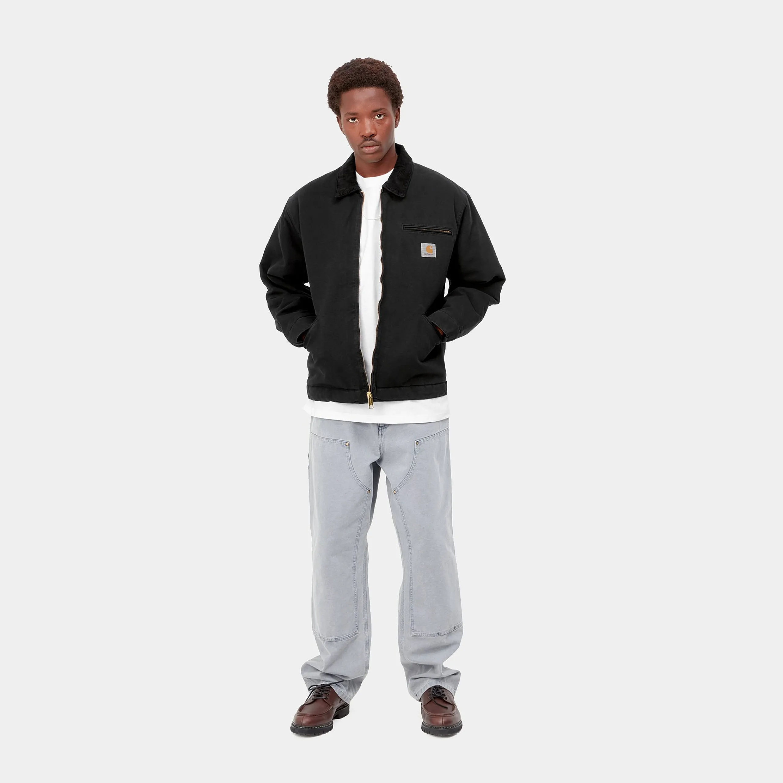Jacken & Mäntel>Carhartt WIP OG Detroit Jacket (Winter) Black / Black