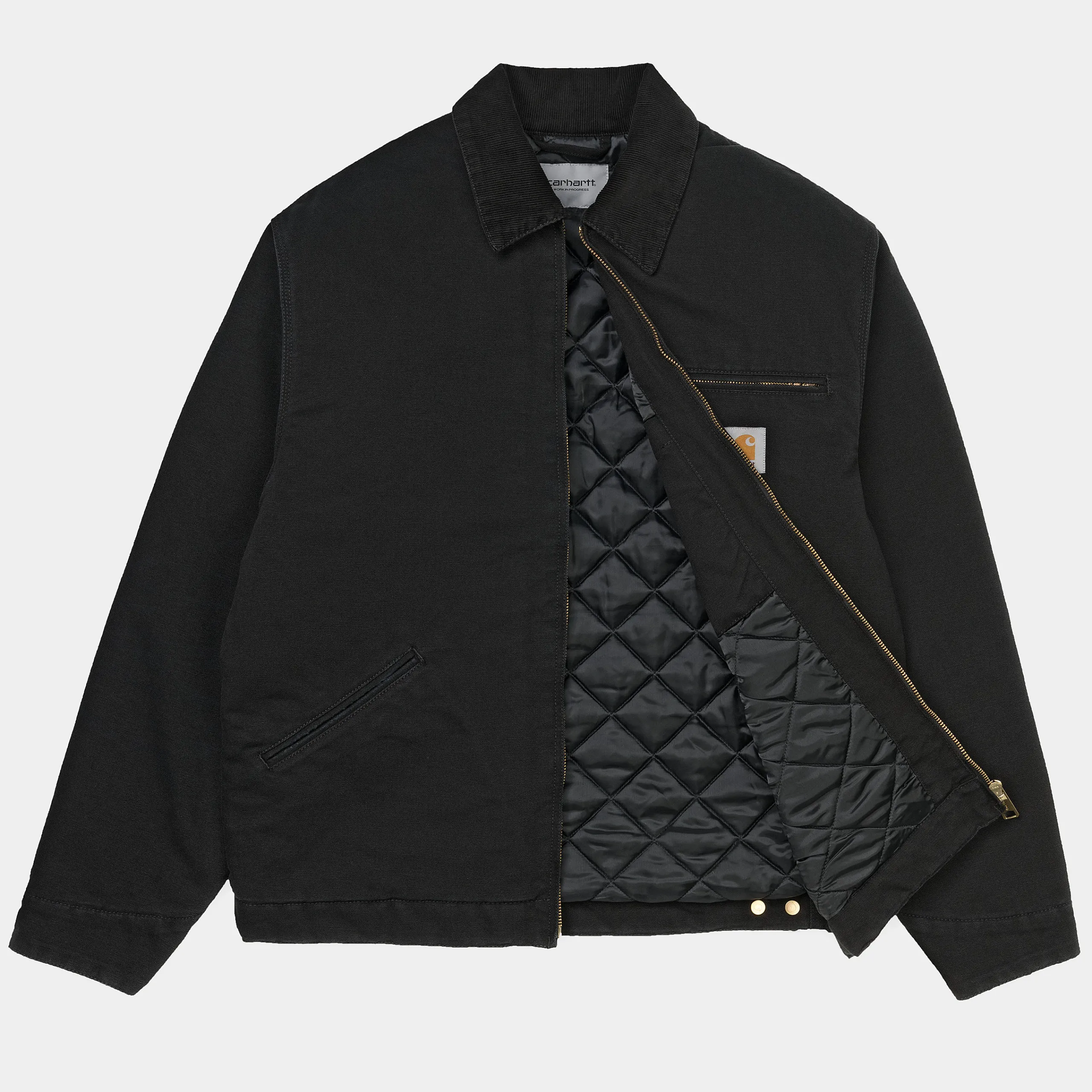 Jacken & Mäntel>Carhartt WIP OG Detroit Jacket (Winter) Black / Black