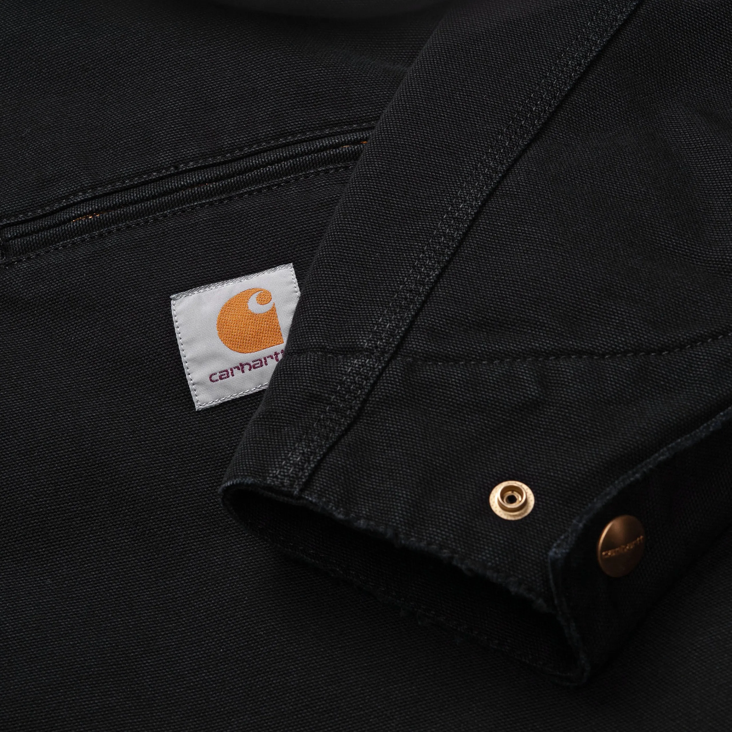 Jacken & Mäntel>Carhartt WIP OG Detroit Jacket (Winter) Black / Black