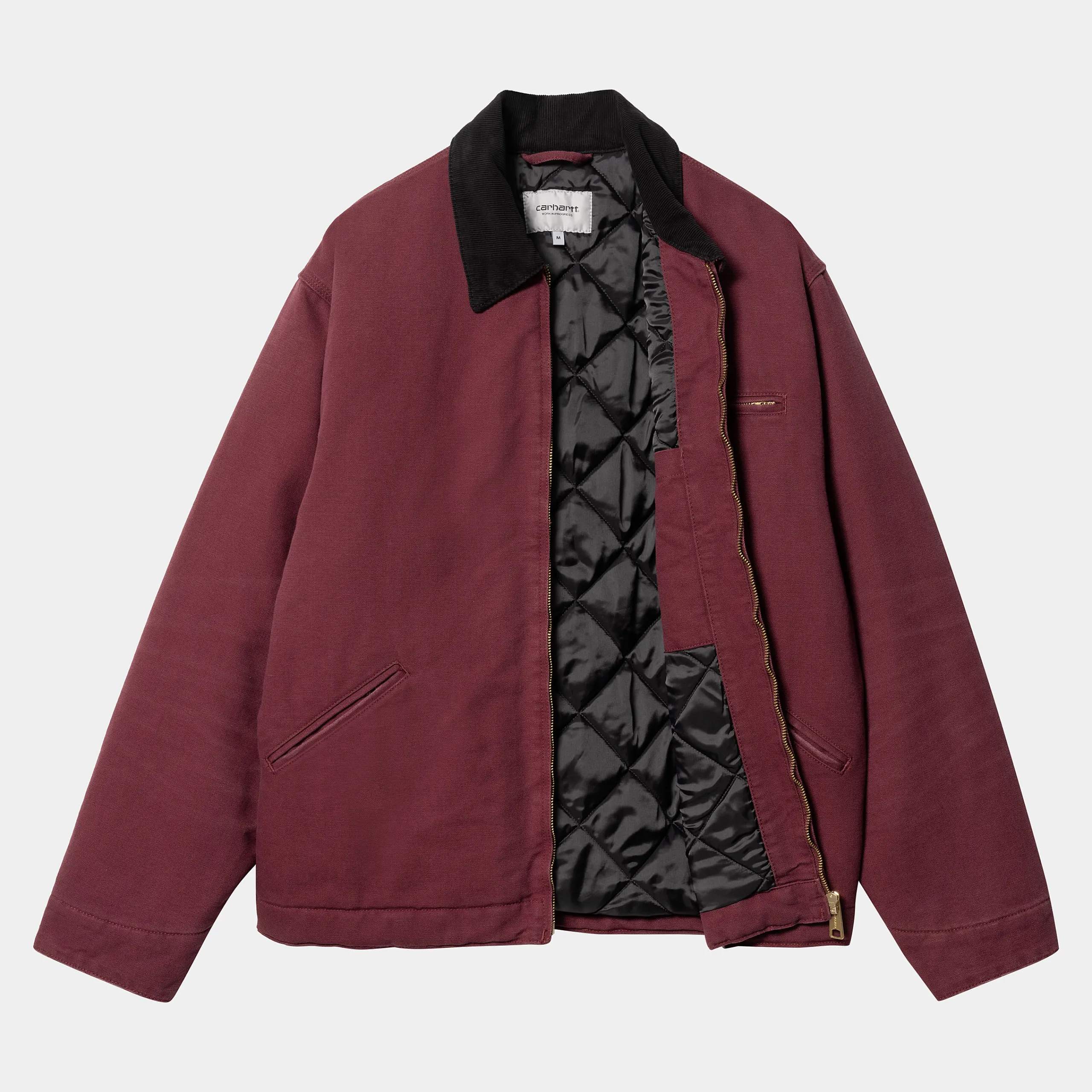 Jacken & Mäntel>Carhartt WIP OG Detroit Jacket (Winter) Malbec / Black