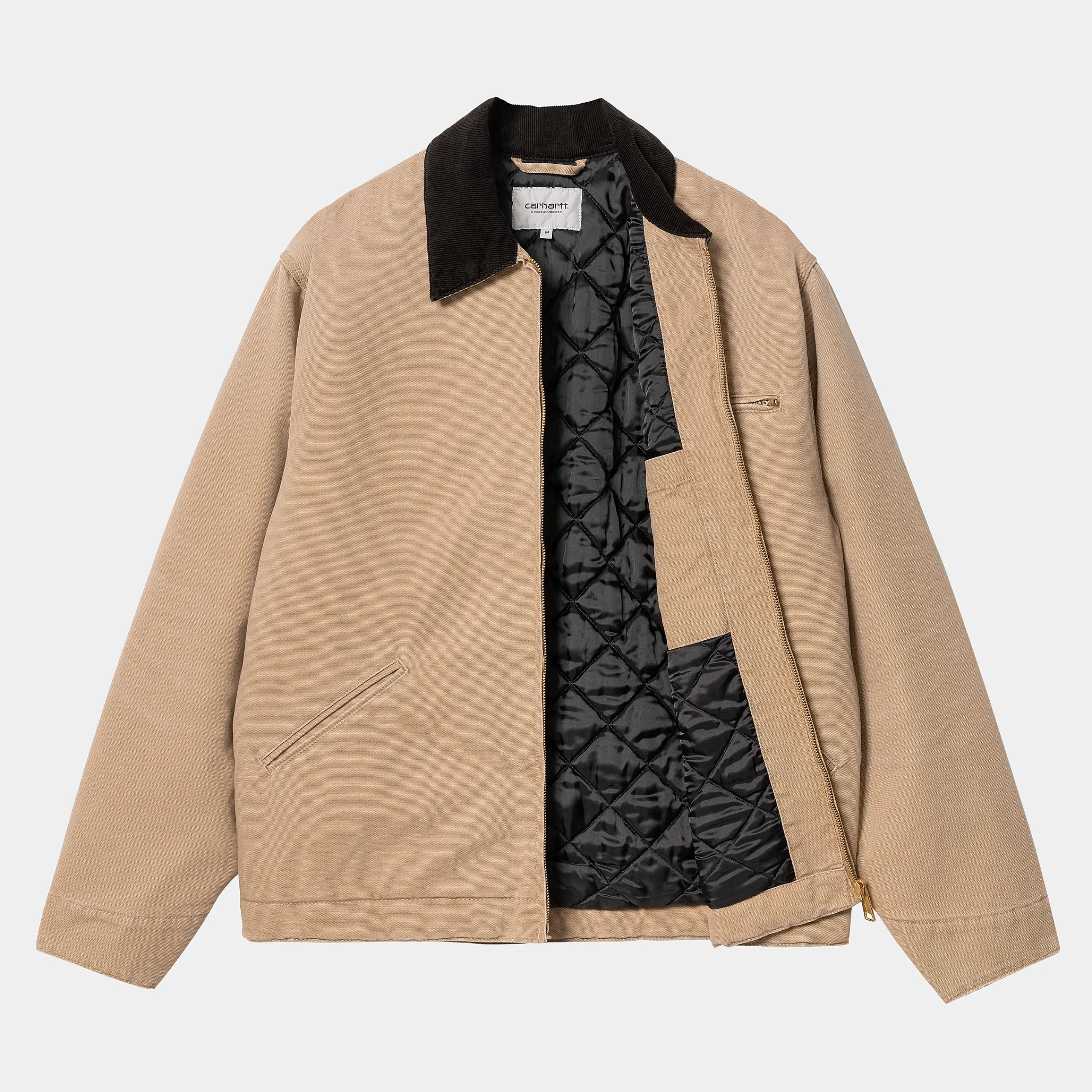 Jacken & Mäntel>Carhartt WIP OG Detroit Jacket (Winter) Peanut / Black