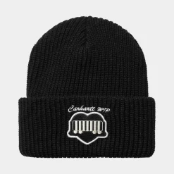 Accessoires|Accessoires>Carhartt WIP OG Heart Train Beanie Black