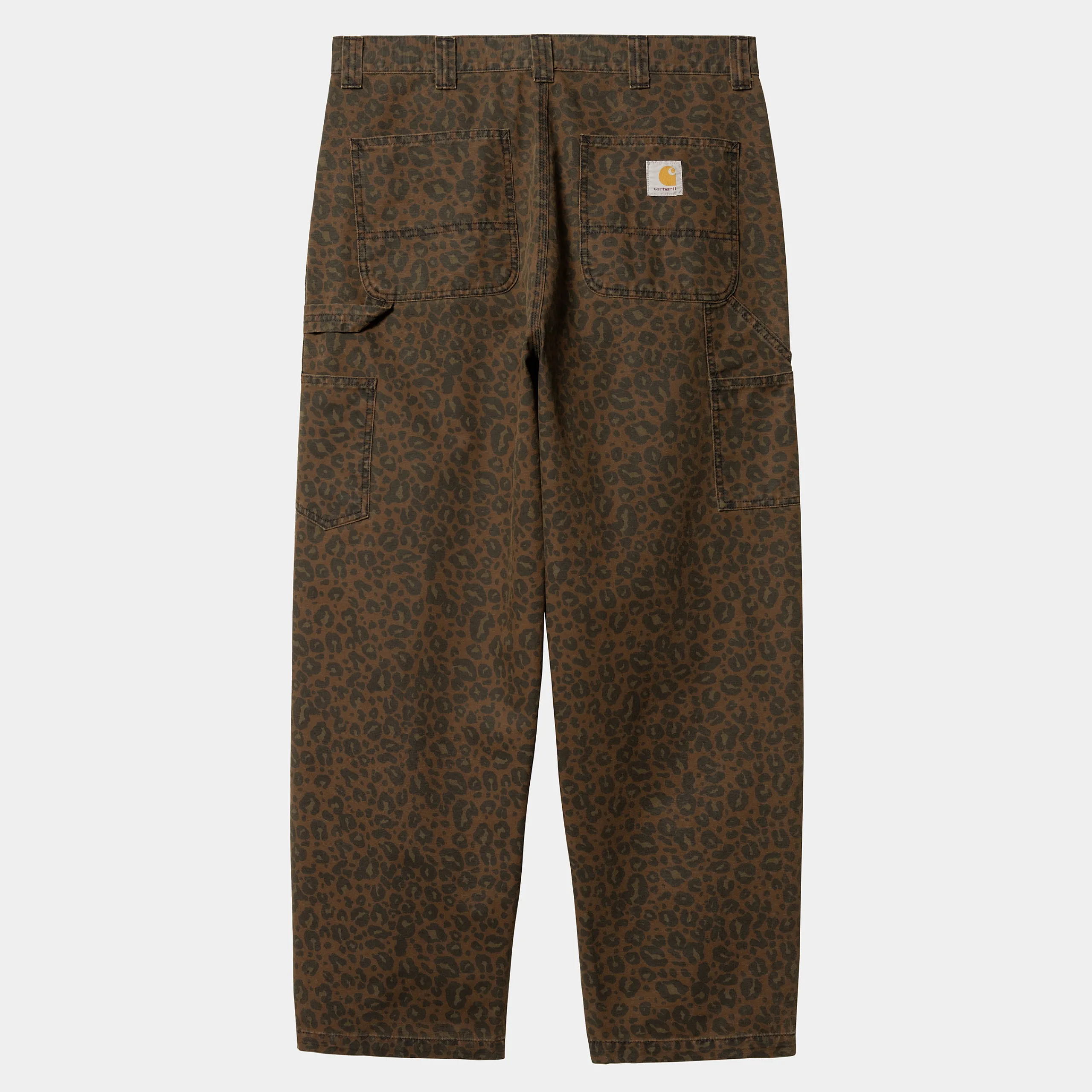 Hosen>Carhartt WIP OG Single Knee Pant Camo Leo, Tamarind / Tamarind