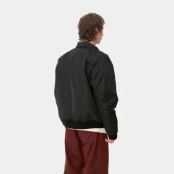 Jacken & Mäntel>Carhartt WIP Olten Bomber Black / Turmeric