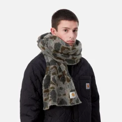 Accessoires|Accessoires>Carhartt WIP Palmer Scarf Camo Duck Jacquard, Grey