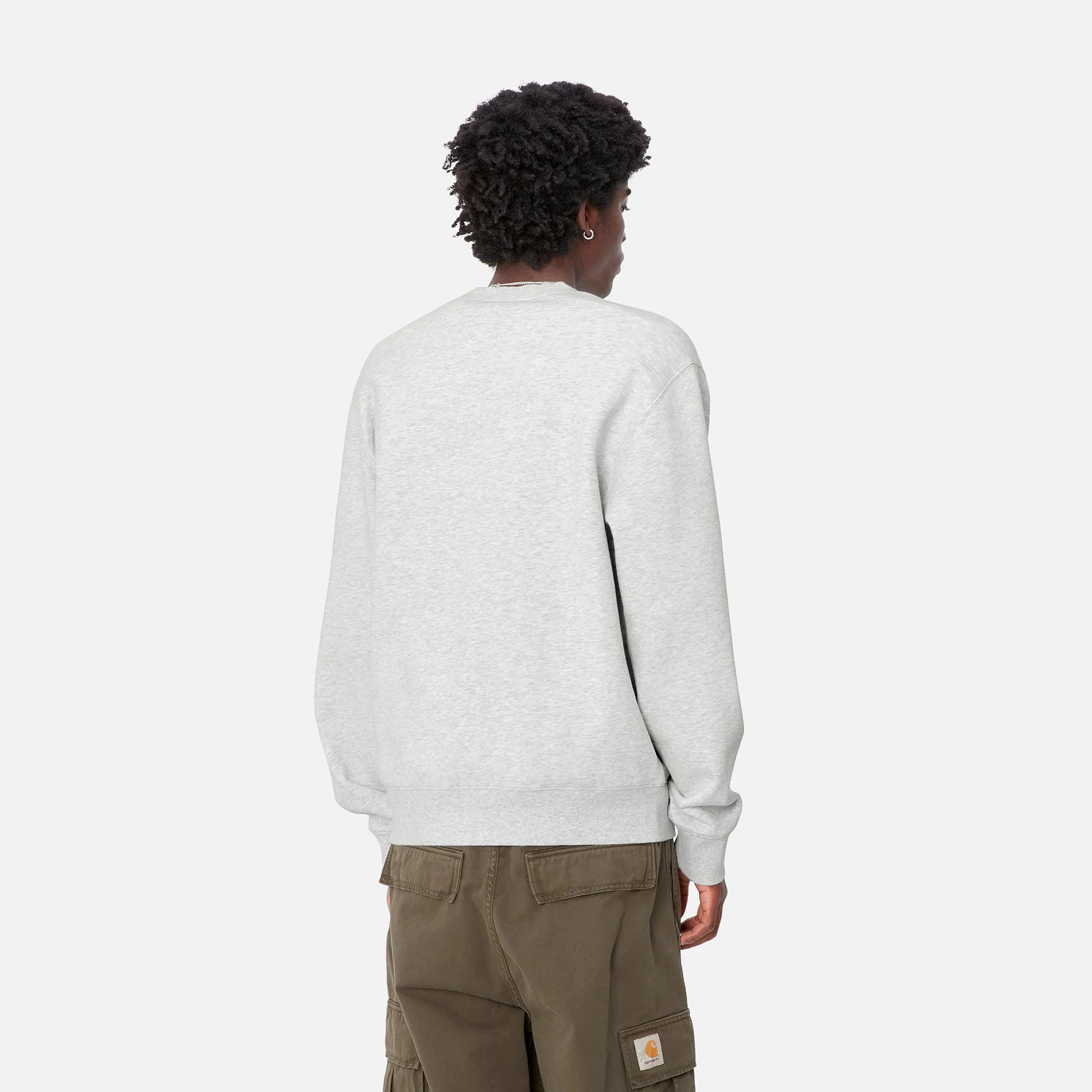 Sweats>Carhartt WIP Pepe Be Nice Sweat Ash Heather / Black