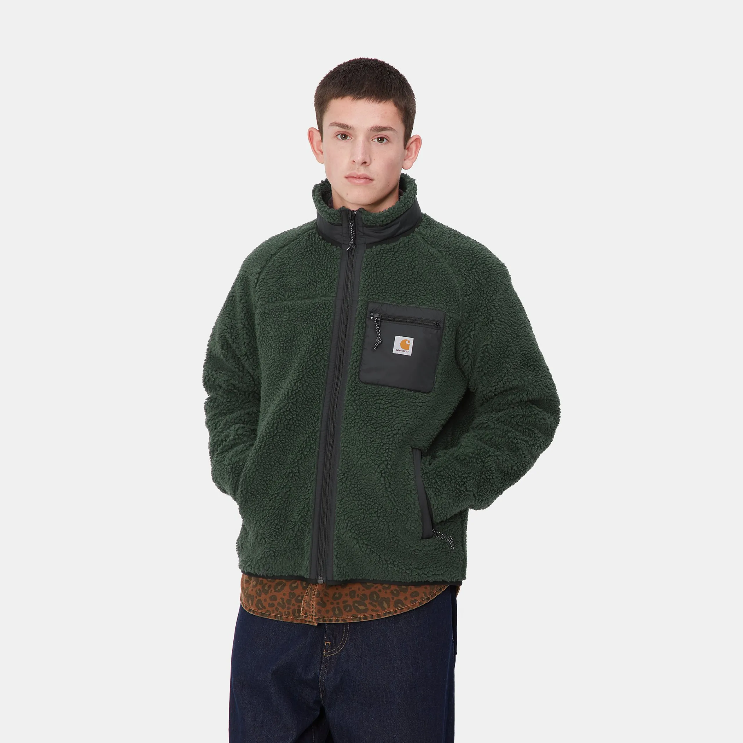 Jacken & Mäntel>Carhartt WIP Prentis Liner Sycamore Tree / Black