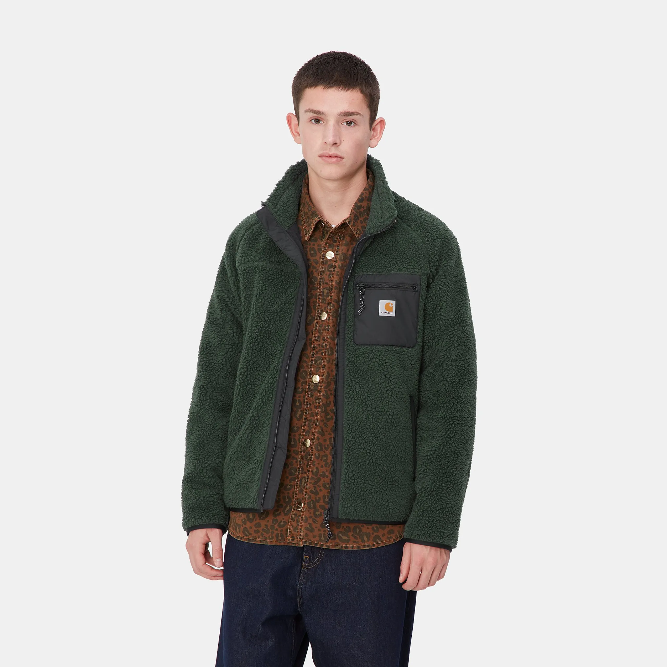 Jacken & Mäntel>Carhartt WIP Prentis Liner Sycamore Tree / Black