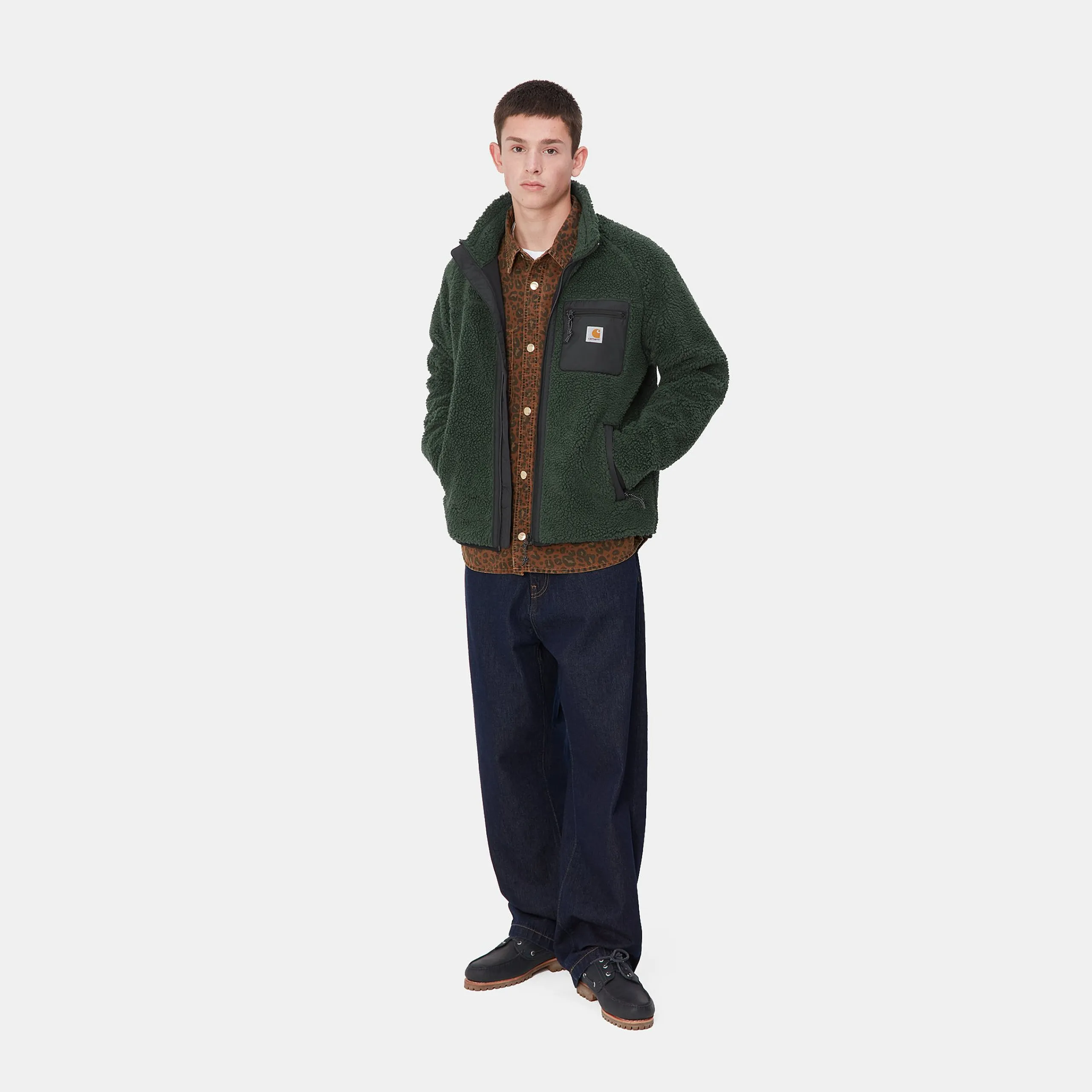 Jacken & Mäntel>Carhartt WIP Prentis Liner Sycamore Tree / Black