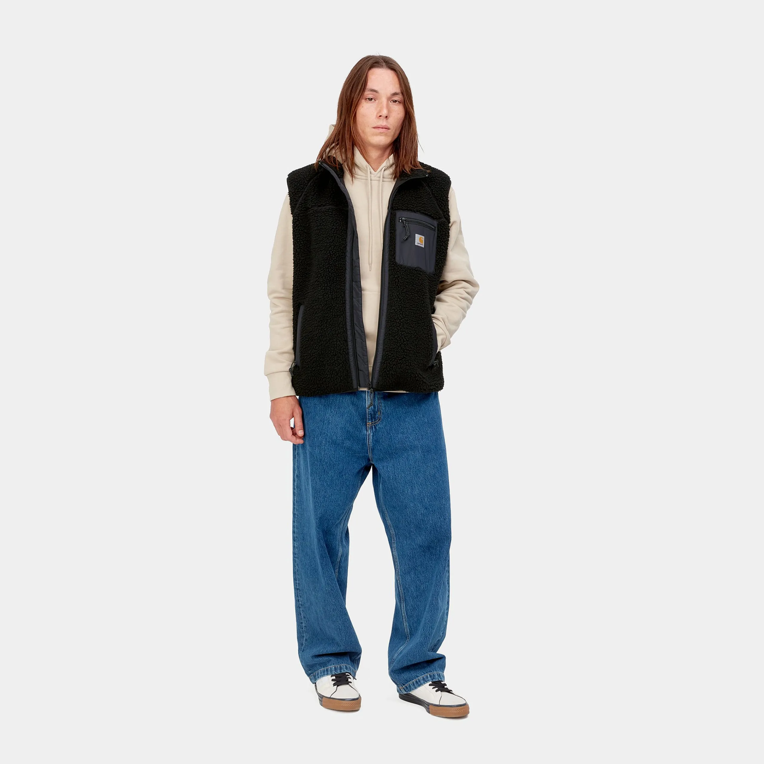 Jacken & Mäntel>Carhartt WIP Prentis Vest Liner Black / Black