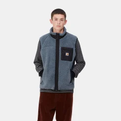 Jacken & Mäntel>Carhartt WIP Prentis Vest Liner Dove Grey / Black