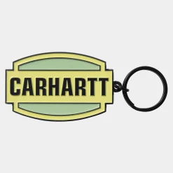 Gadgets|Gadgets>Carhartt WIP Press Script Keychain Arctic Lime