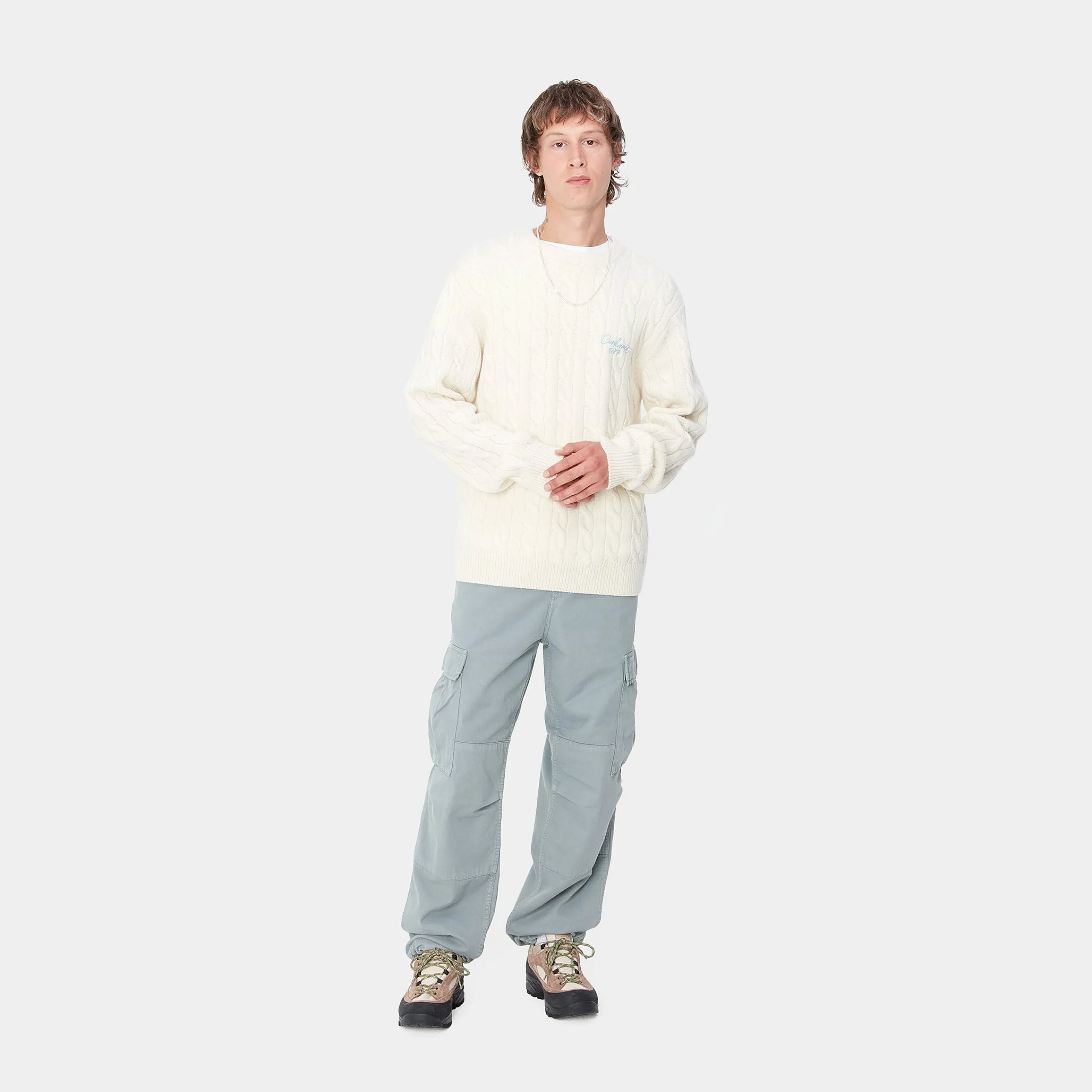 Hosen>Carhartt WIP Regular Cargo Pant Dove Grey