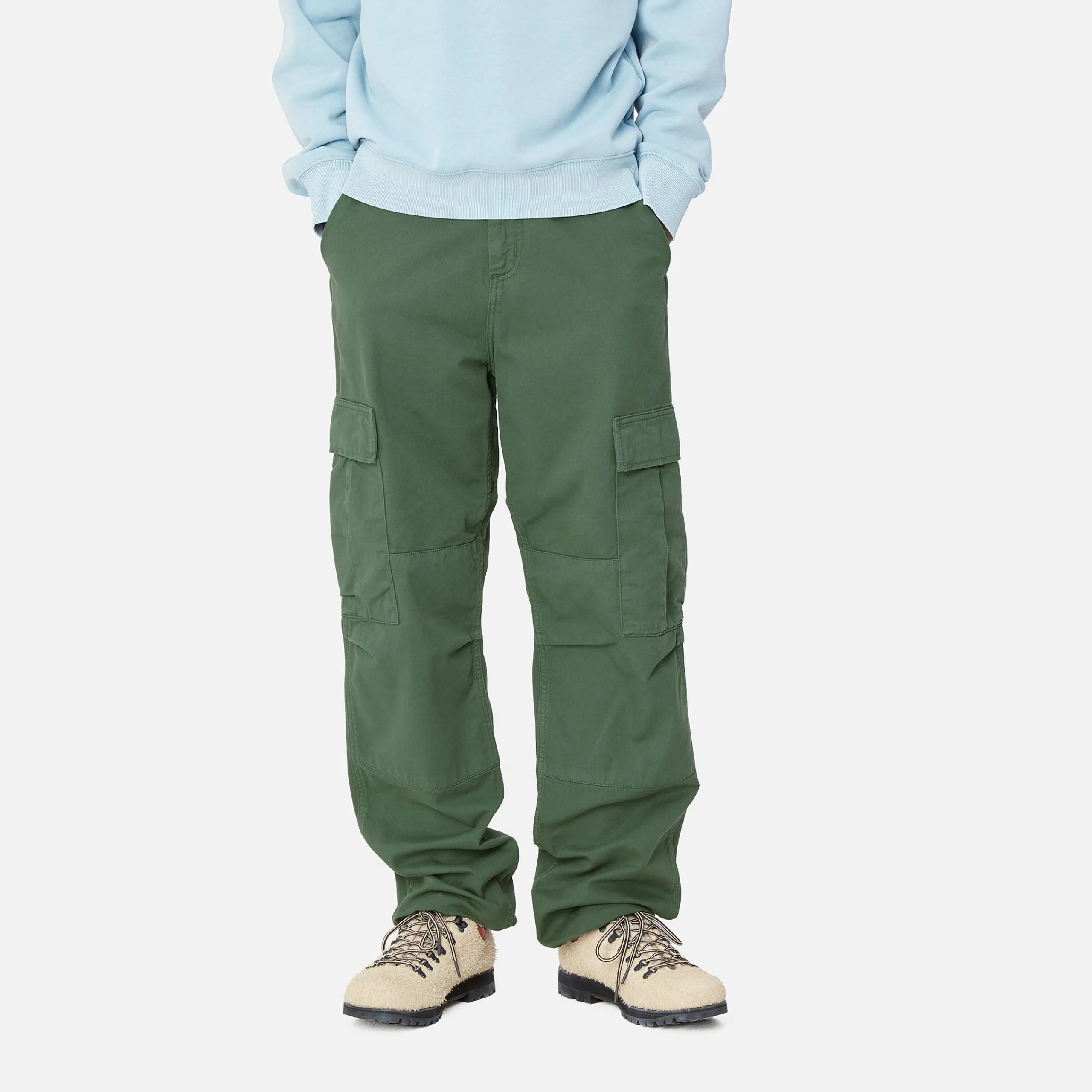 Hosen>Carhartt WIP Regular Cargo Pant Duck Green