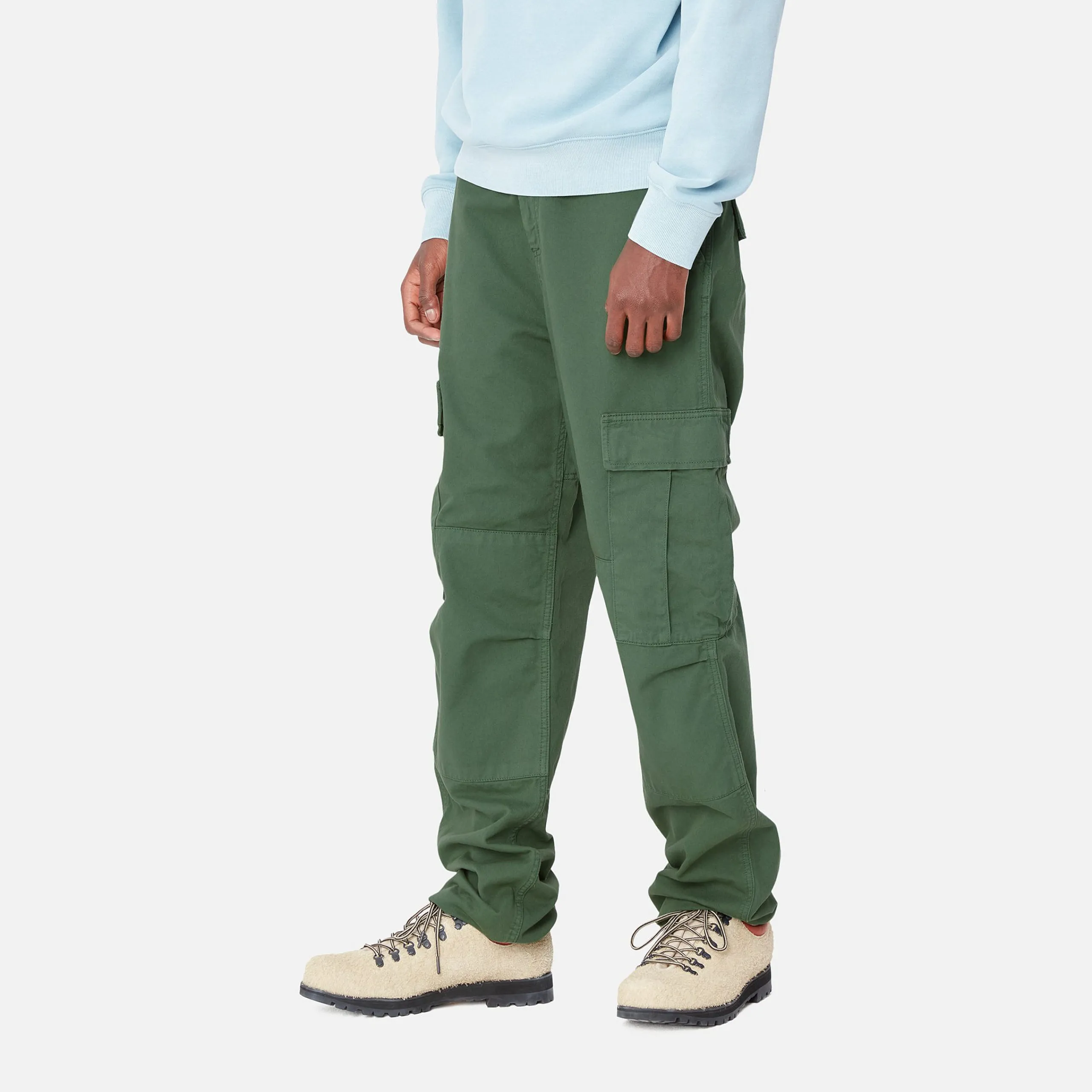 Hosen>Carhartt WIP Regular Cargo Pant Duck Green