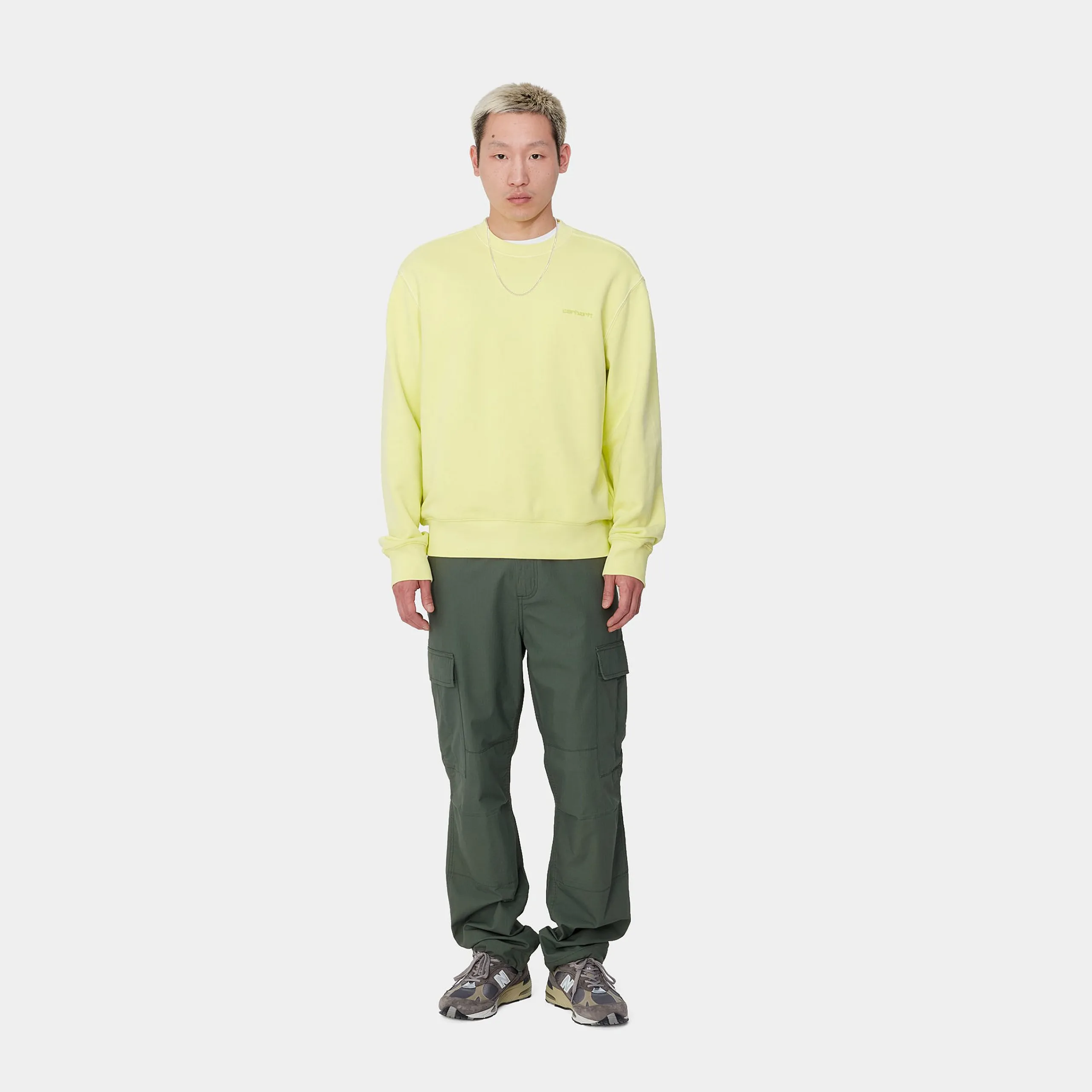 Hosen>Carhartt WIP Regular Cargo Pant Duck Green