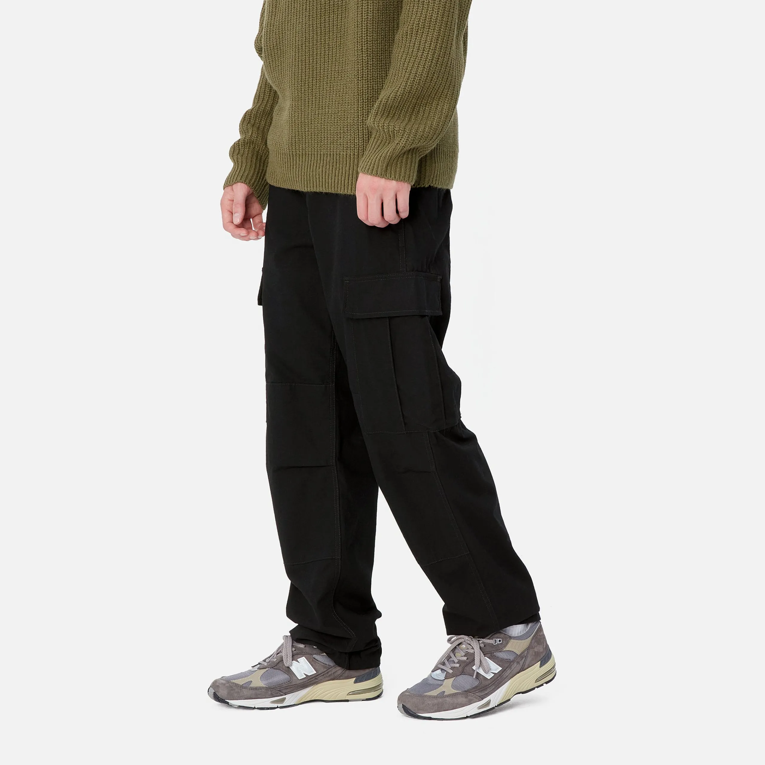 Hosen>Carhartt WIP Regular Cargo Pant Black