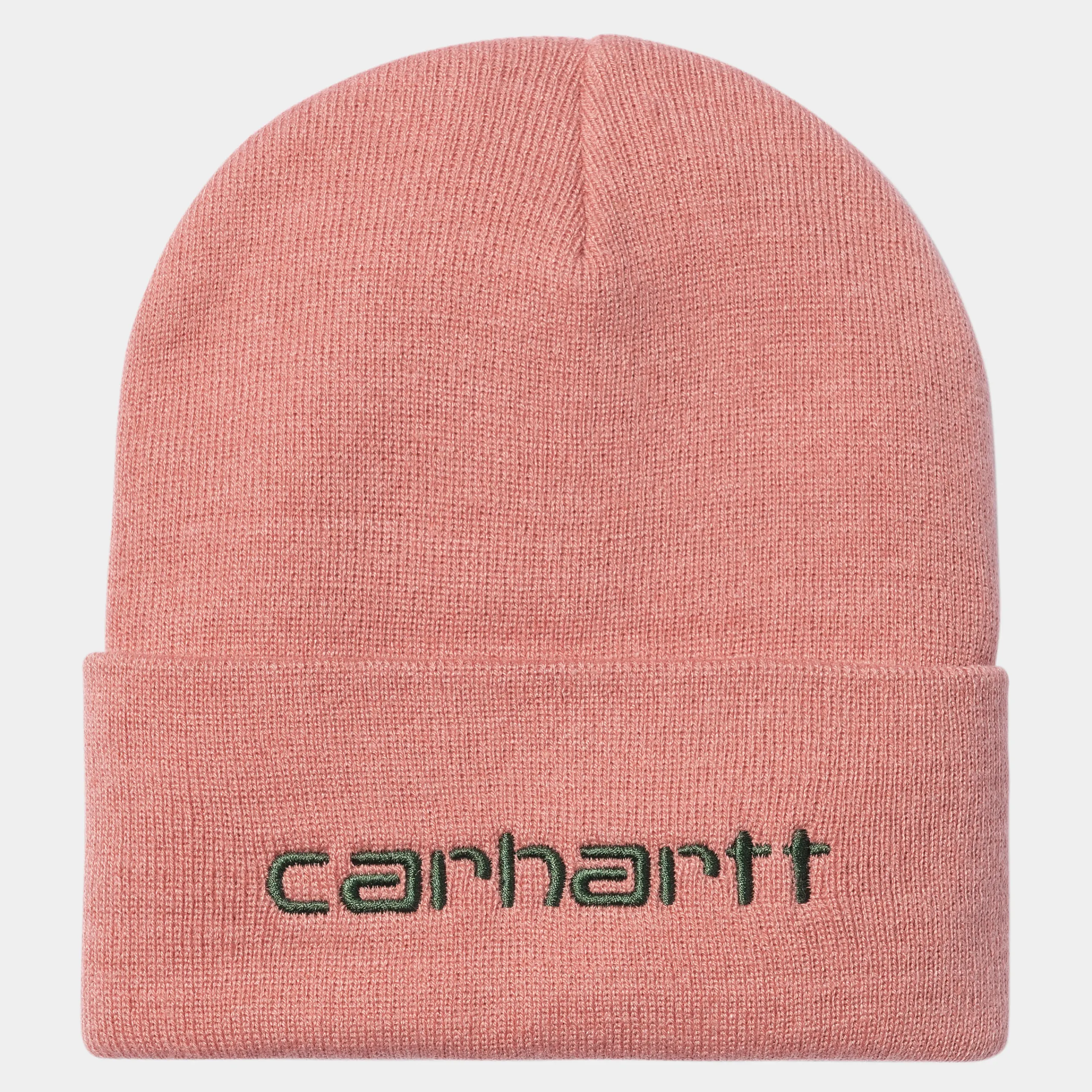 Accessoires|Accessoires>Carhartt WIP Script Beanie Dusty Rose / Sycamore Tree