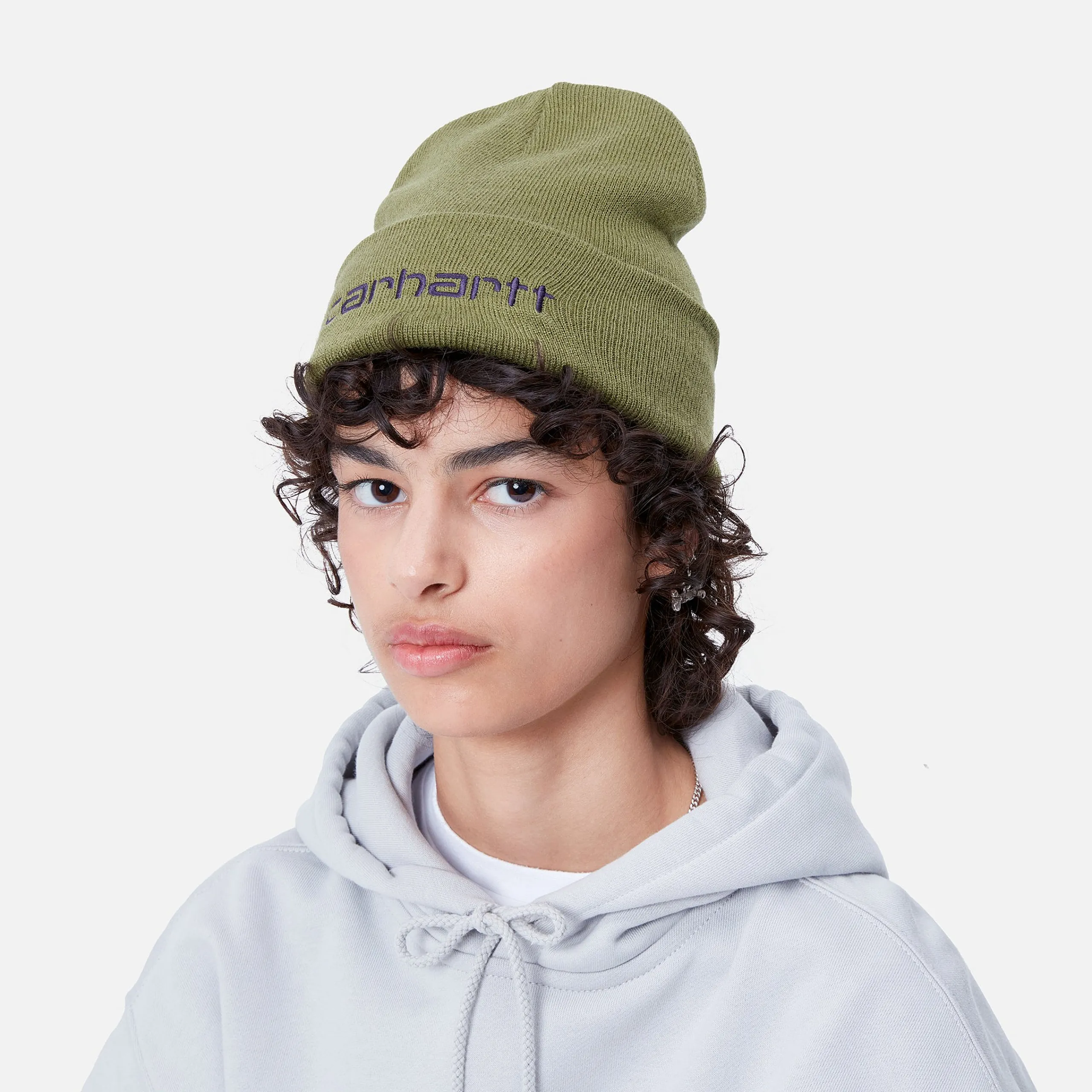 Accessoires|Accessoires>Carhartt WIP Script Beanie Capulet / Aura