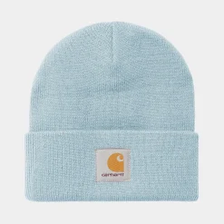 Accessoires|Accessoires>Carhartt WIP Short Watch Hat Misty Sky