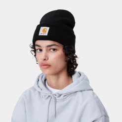 Accessoires|Accessoires>Carhartt WIP Short Watch Hat Black
