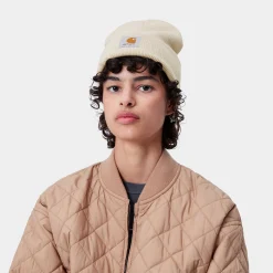 Accessoires|Accessoires>Carhartt WIP Short Watch Hat Moonbeam