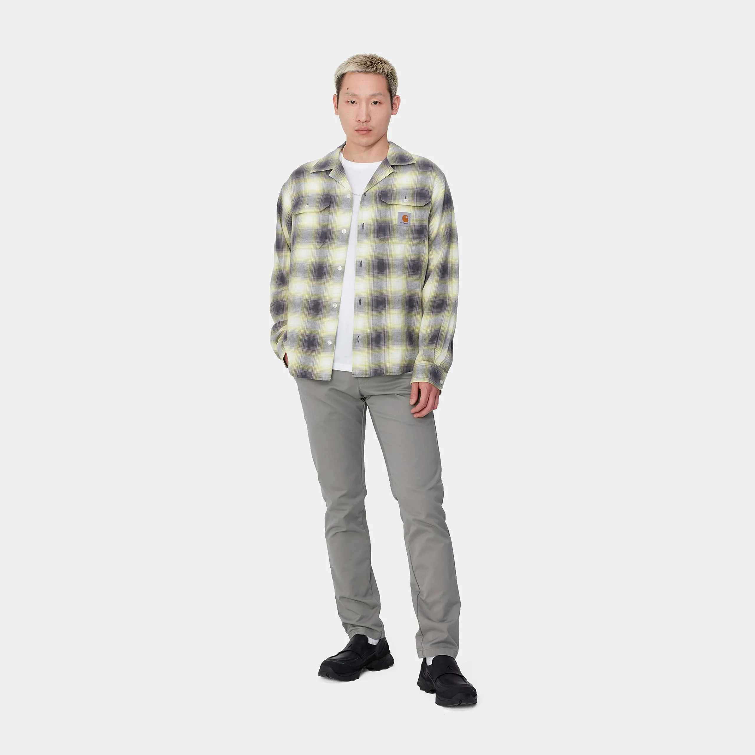 Hosen>Carhartt WIP Sid Pant Misty Grey