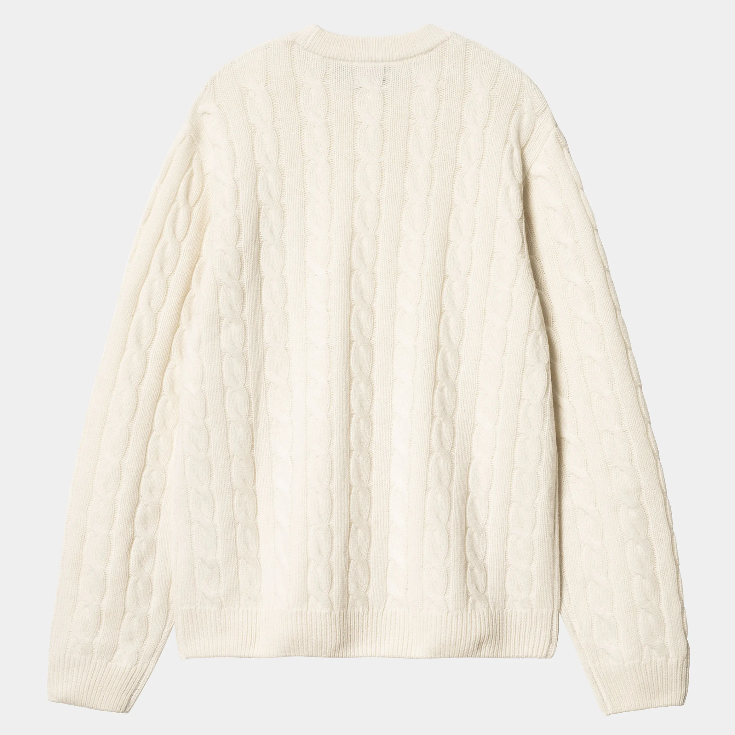 Strick>Carhartt WIP Signature Sweater Natural / Dusty Ice