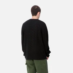 Strick>Carhartt WIP Signature Sweater Black / Wax