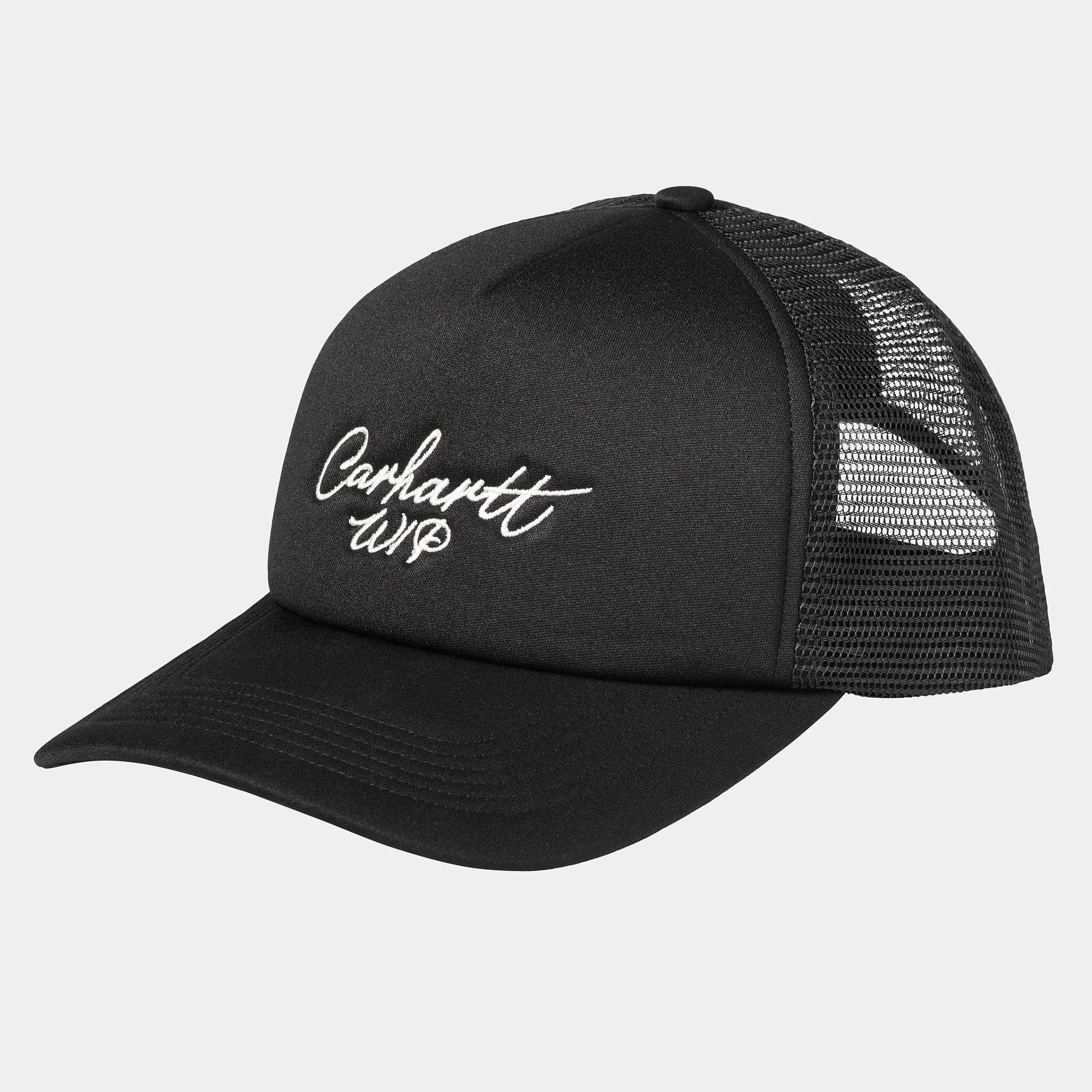 Accessoires|Accessoires>Carhartt WIP Signature Trucker Cap Black / White