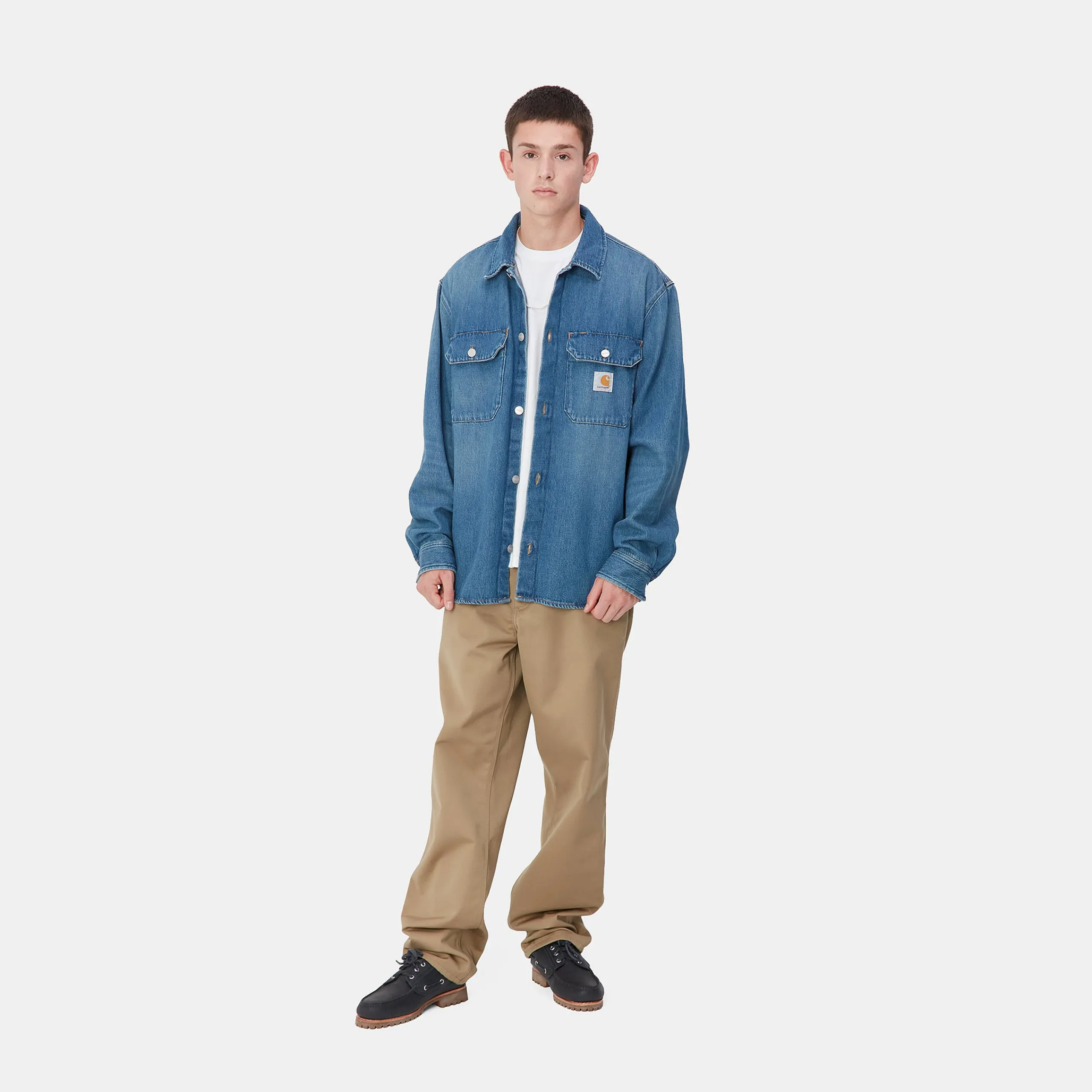 Hosen>Carhartt WIP Simple Pant Leather