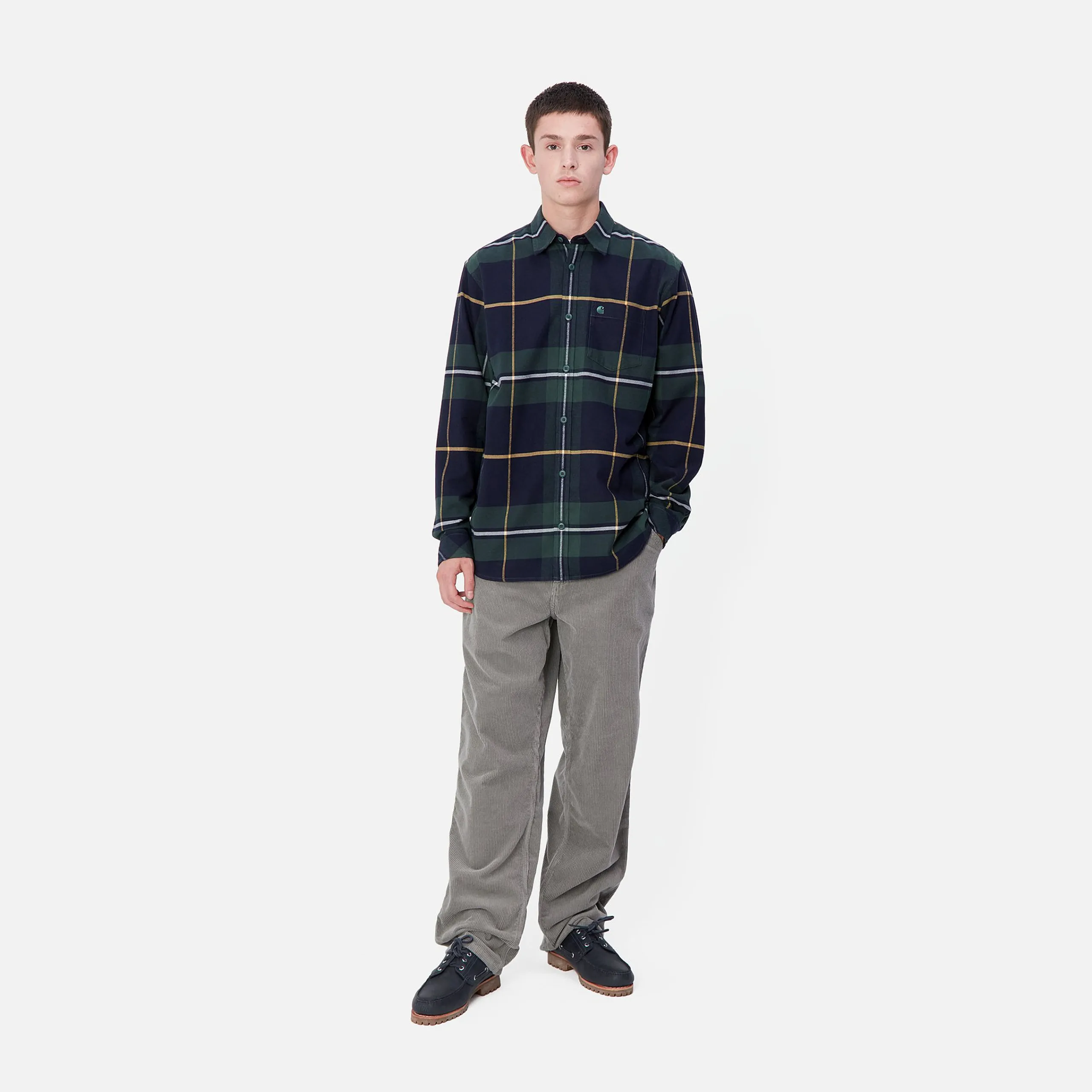 Hosen>Carhartt WIP Simple Pant Misty Grey