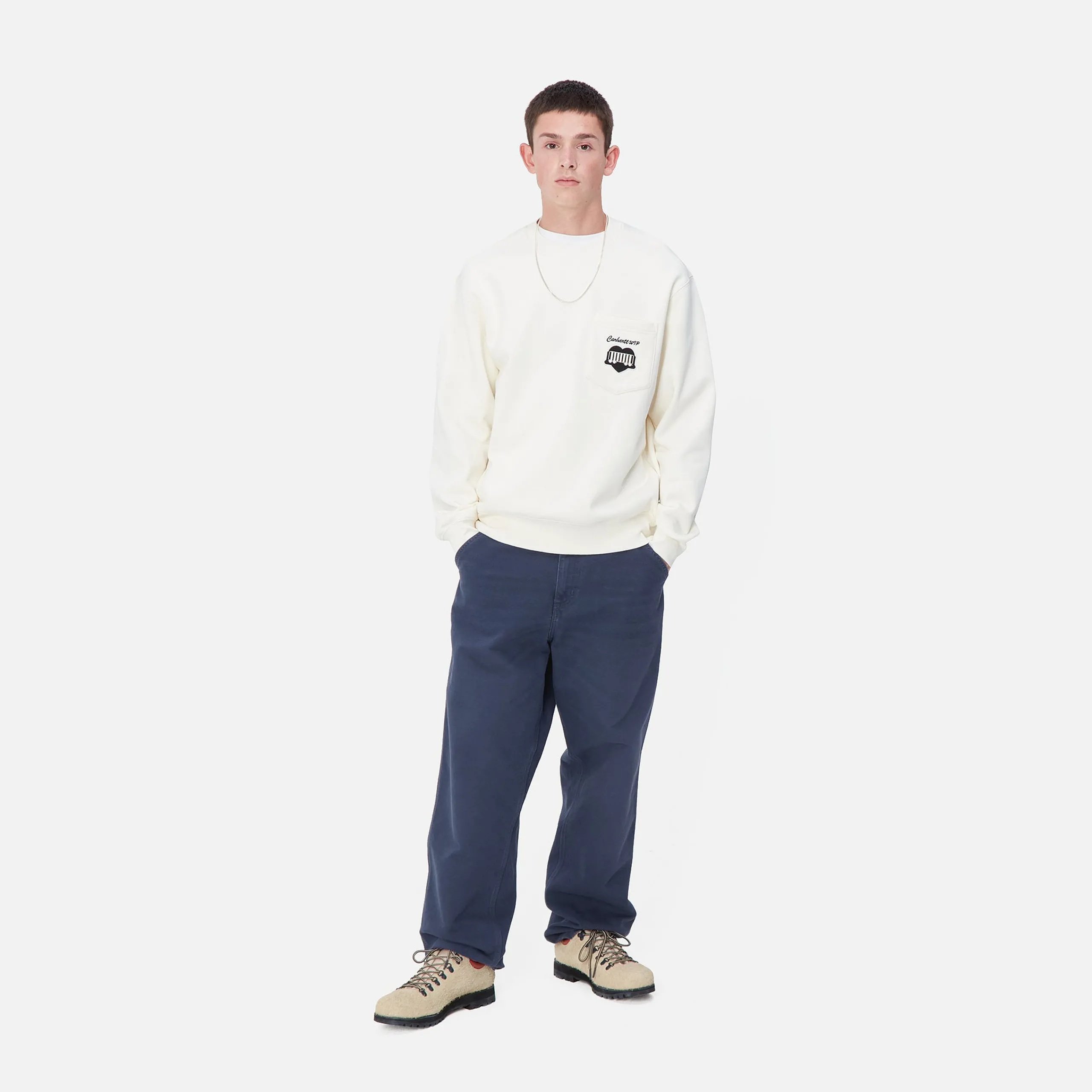 Hosen>Carhartt WIP Simple Pant Air Force Blue