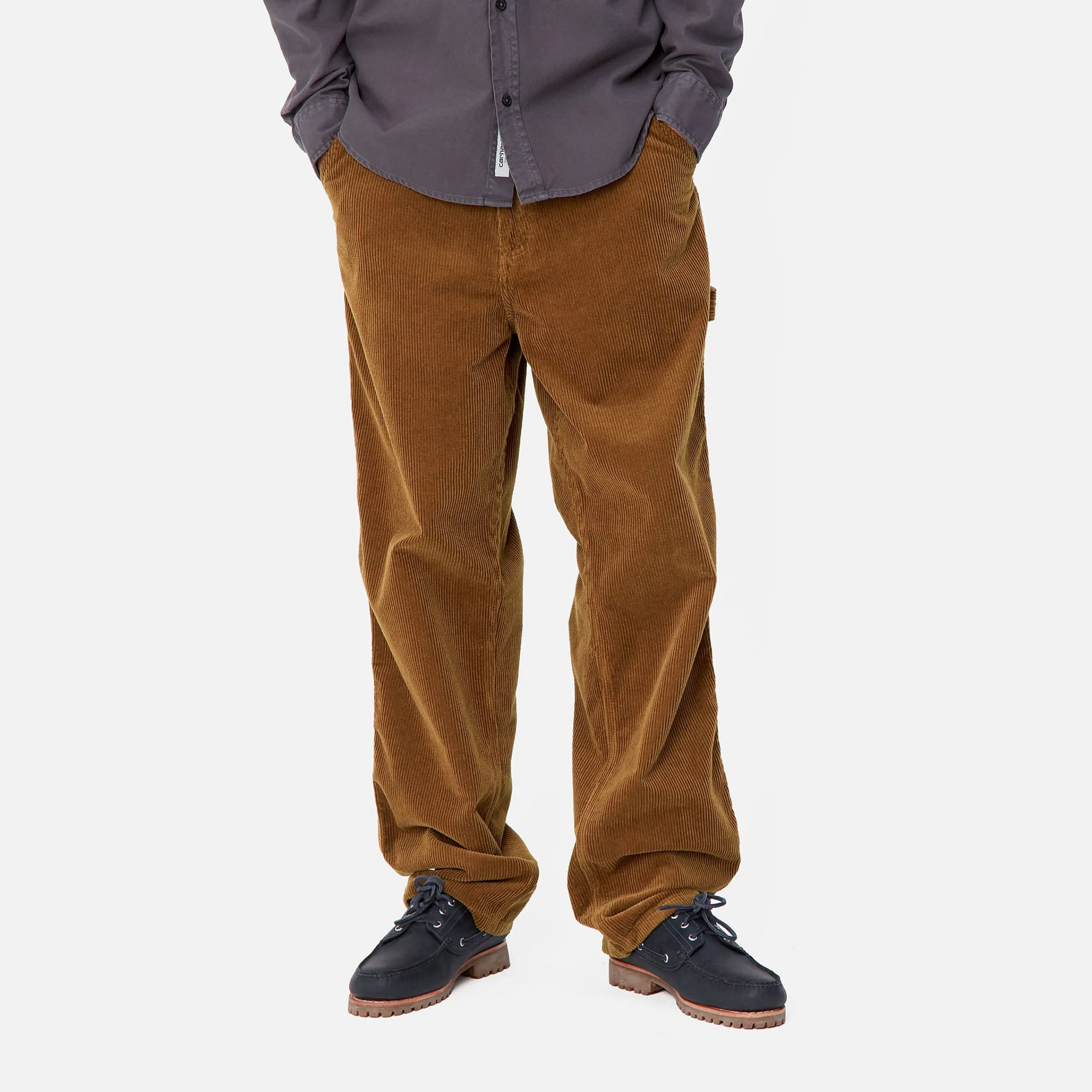 Hosen>Carhartt WIP Single Knee Pant Deep H Brown