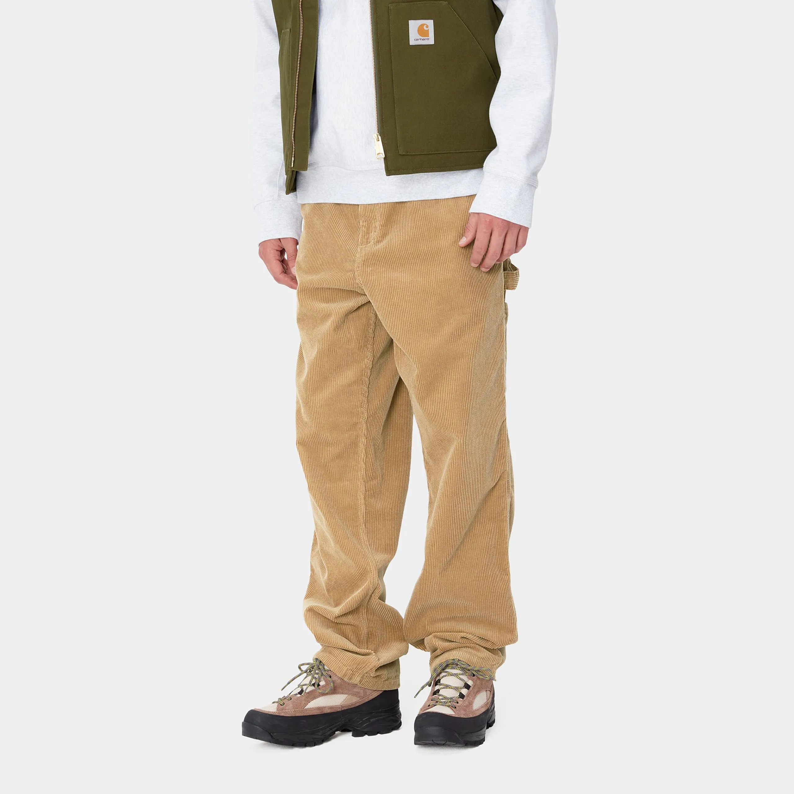 Hosen>Carhartt WIP Single Knee Pant Peanut