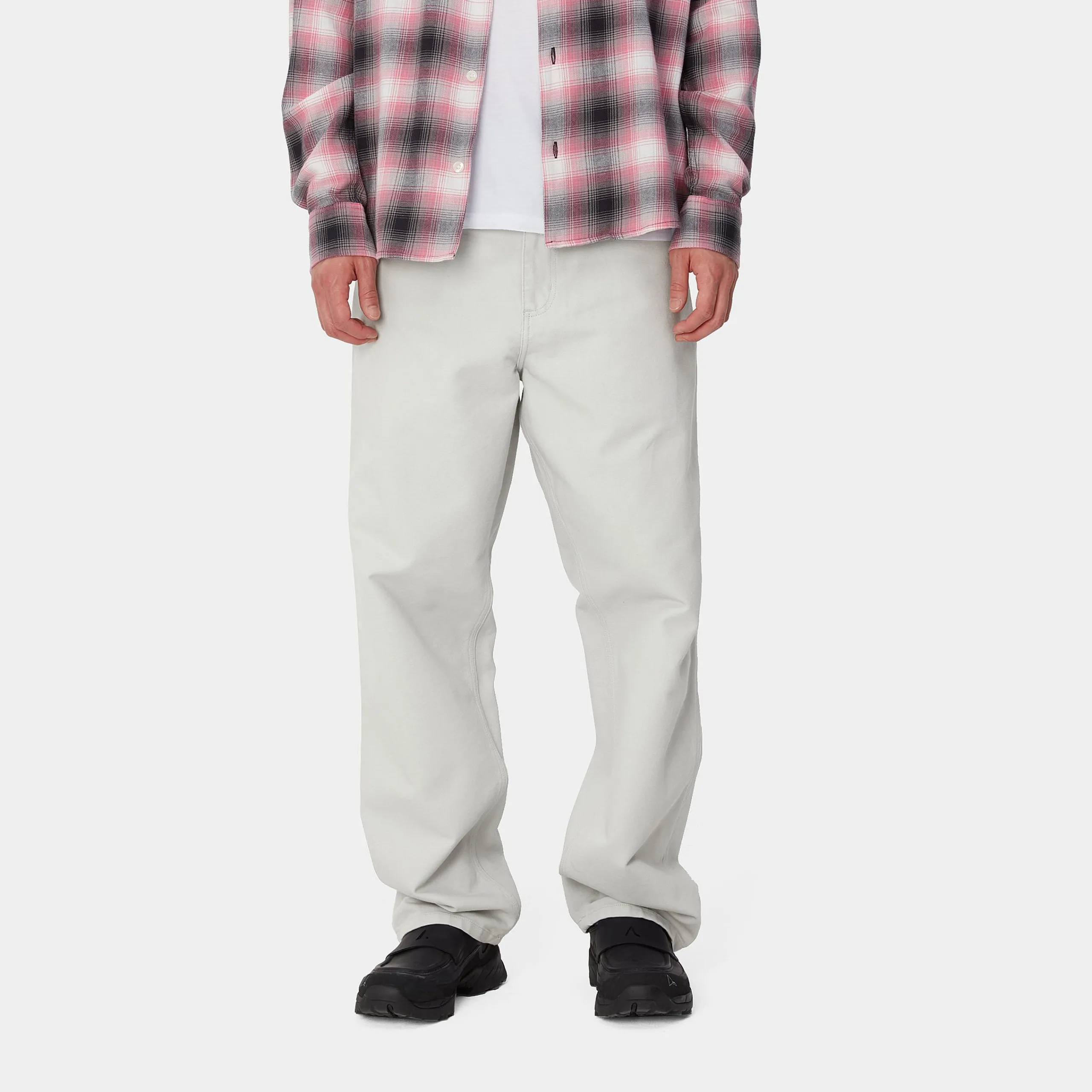 Hosen>Carhartt WIP Single Knee Pant Basalt