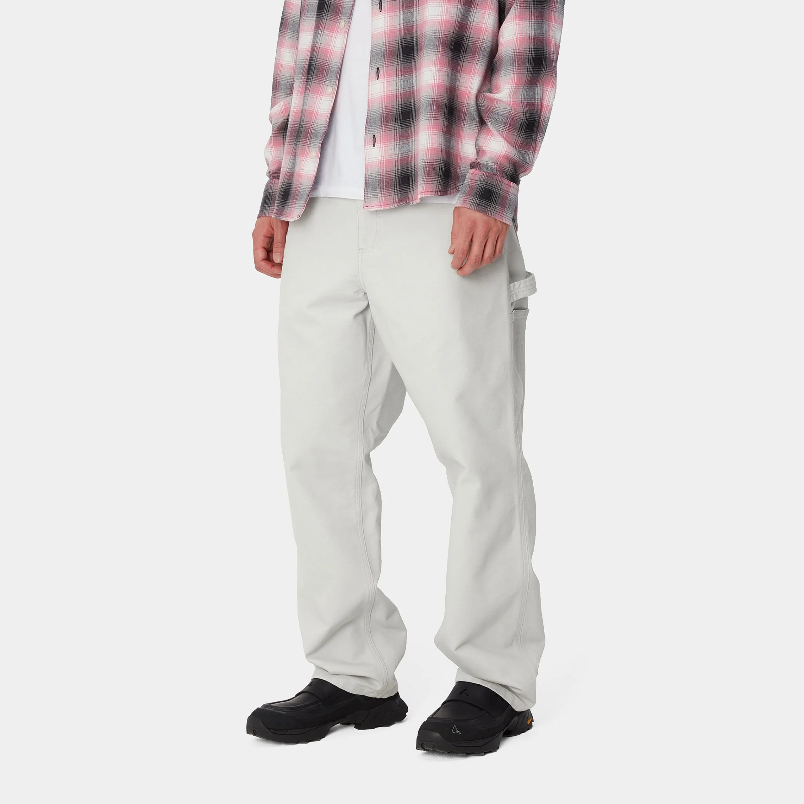 Hosen>Carhartt WIP Single Knee Pant Basalt