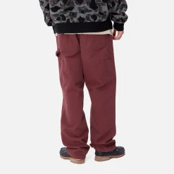 Hosen>Carhartt WIP Single Knee Pant Malbec
