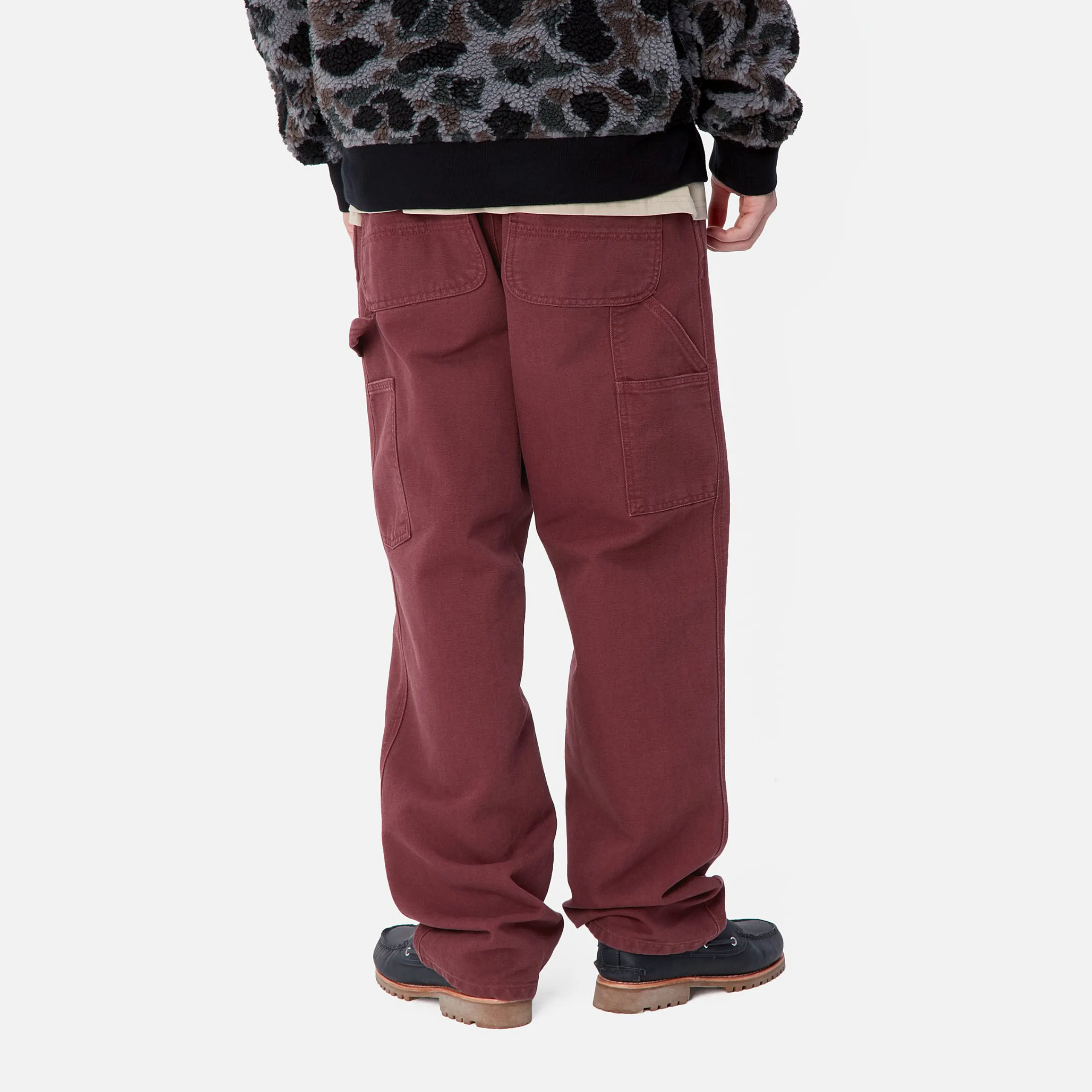 Hosen>Carhartt WIP Single Knee Pant Malbec