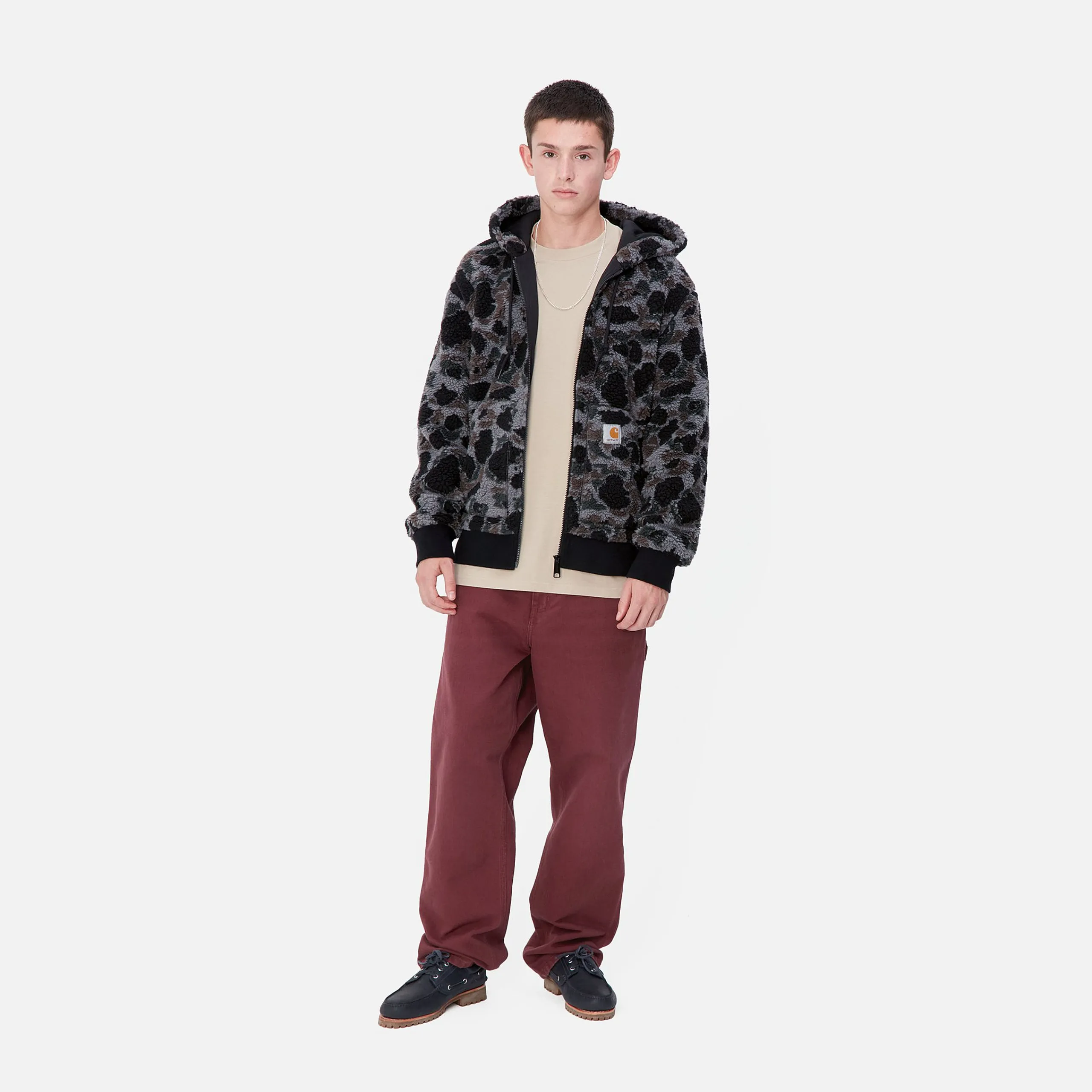 Hosen>Carhartt WIP Single Knee Pant Malbec