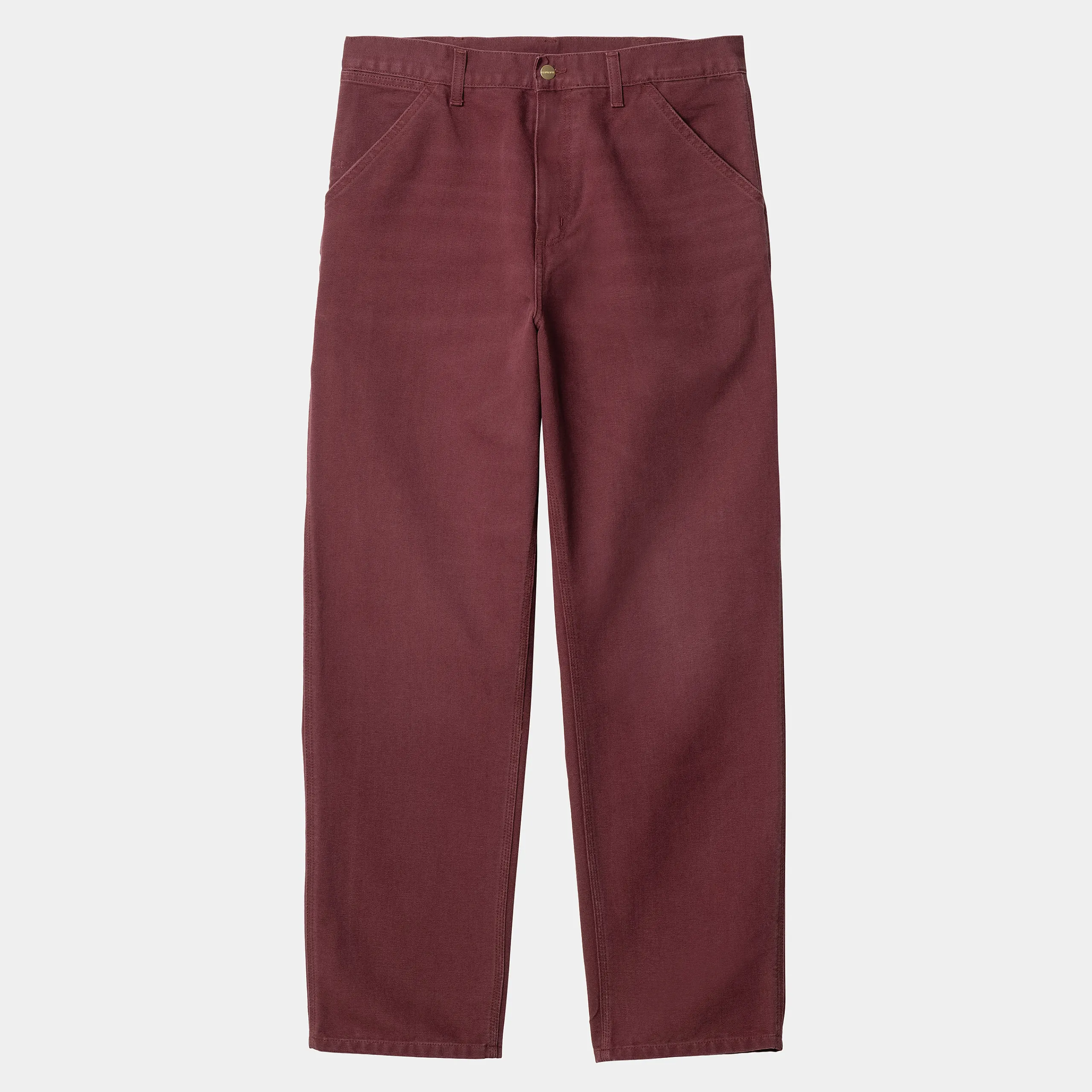 Hosen>Carhartt WIP Single Knee Pant Malbec