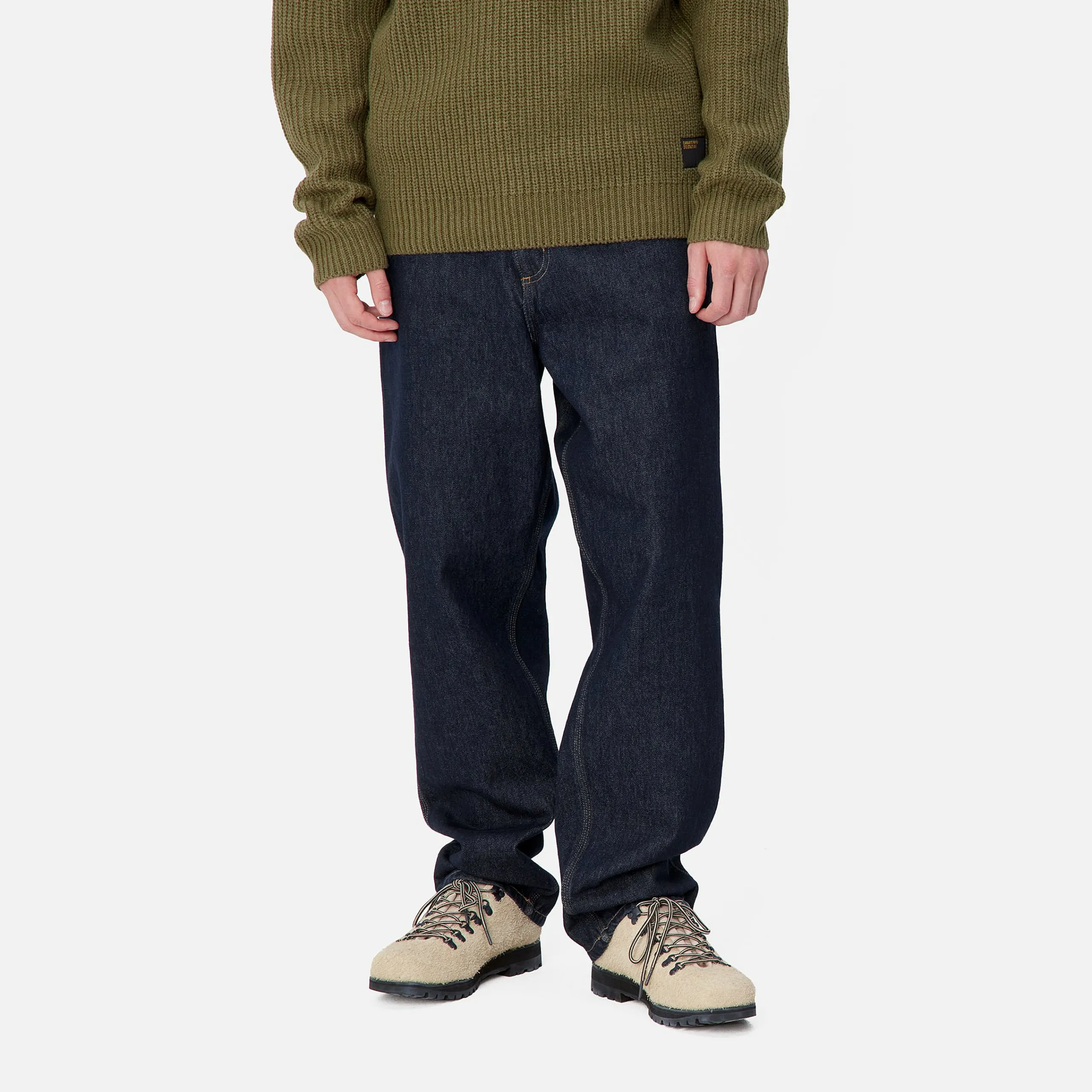 Denim|Hosen>Carhartt WIP Single Knee Pant Blue