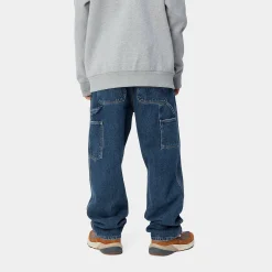 Denim|Hosen>Carhartt WIP Single Knee Pant Blue