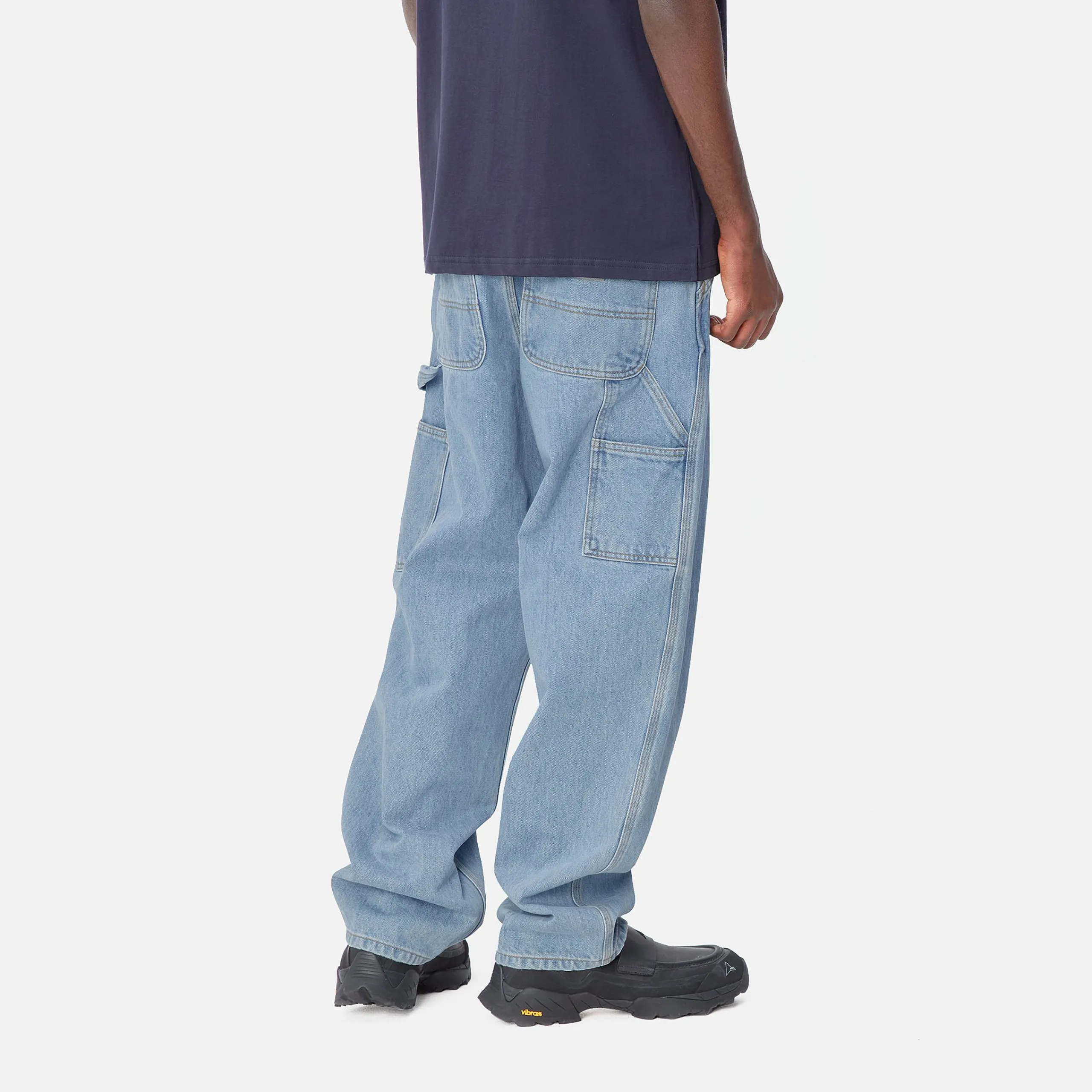 Denim|Hosen>Carhartt WIP Single Knee Pant Blue