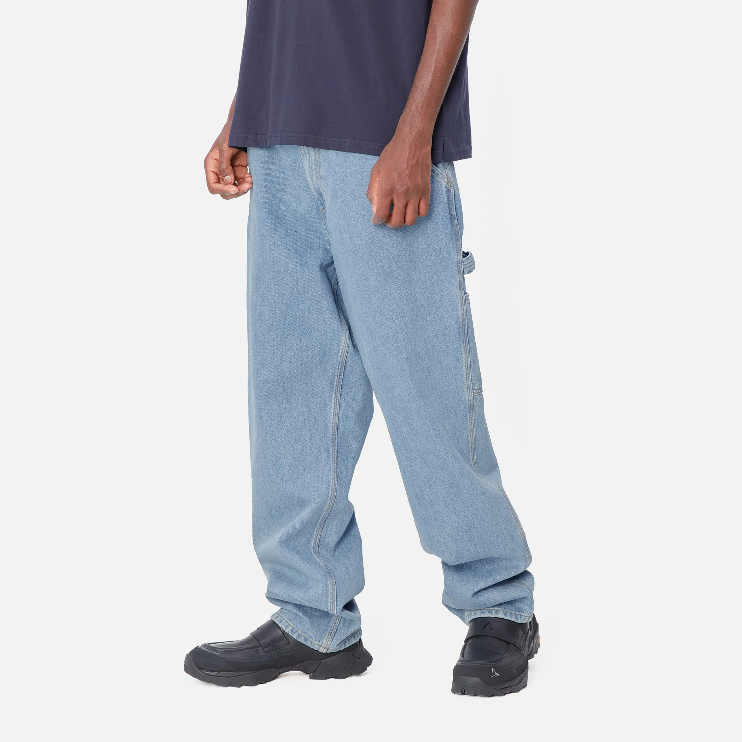 Denim|Hosen>Carhartt WIP Single Knee Pant Blue
