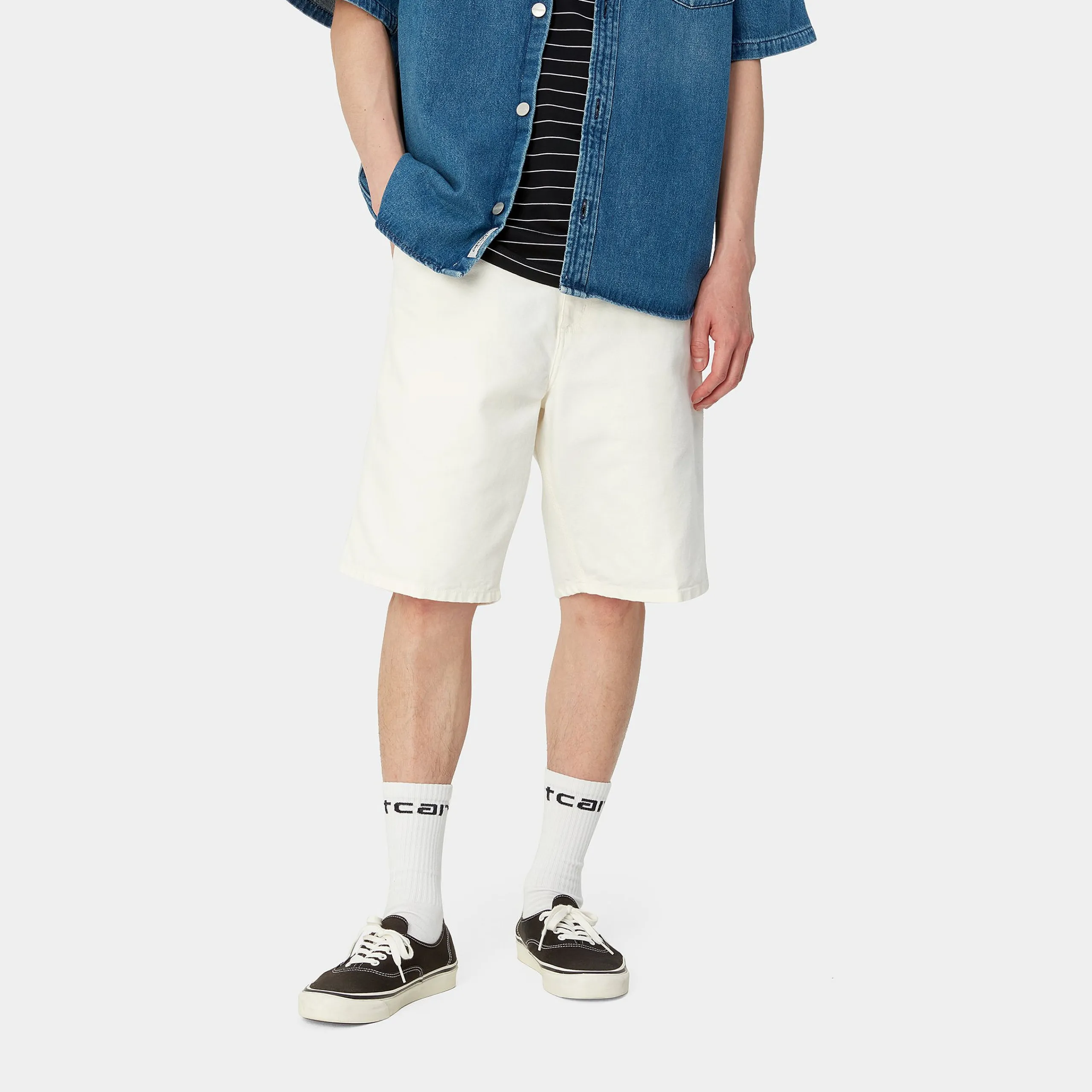 Shorts & Badehosen>Carhartt WIP Single Knee Short Wax