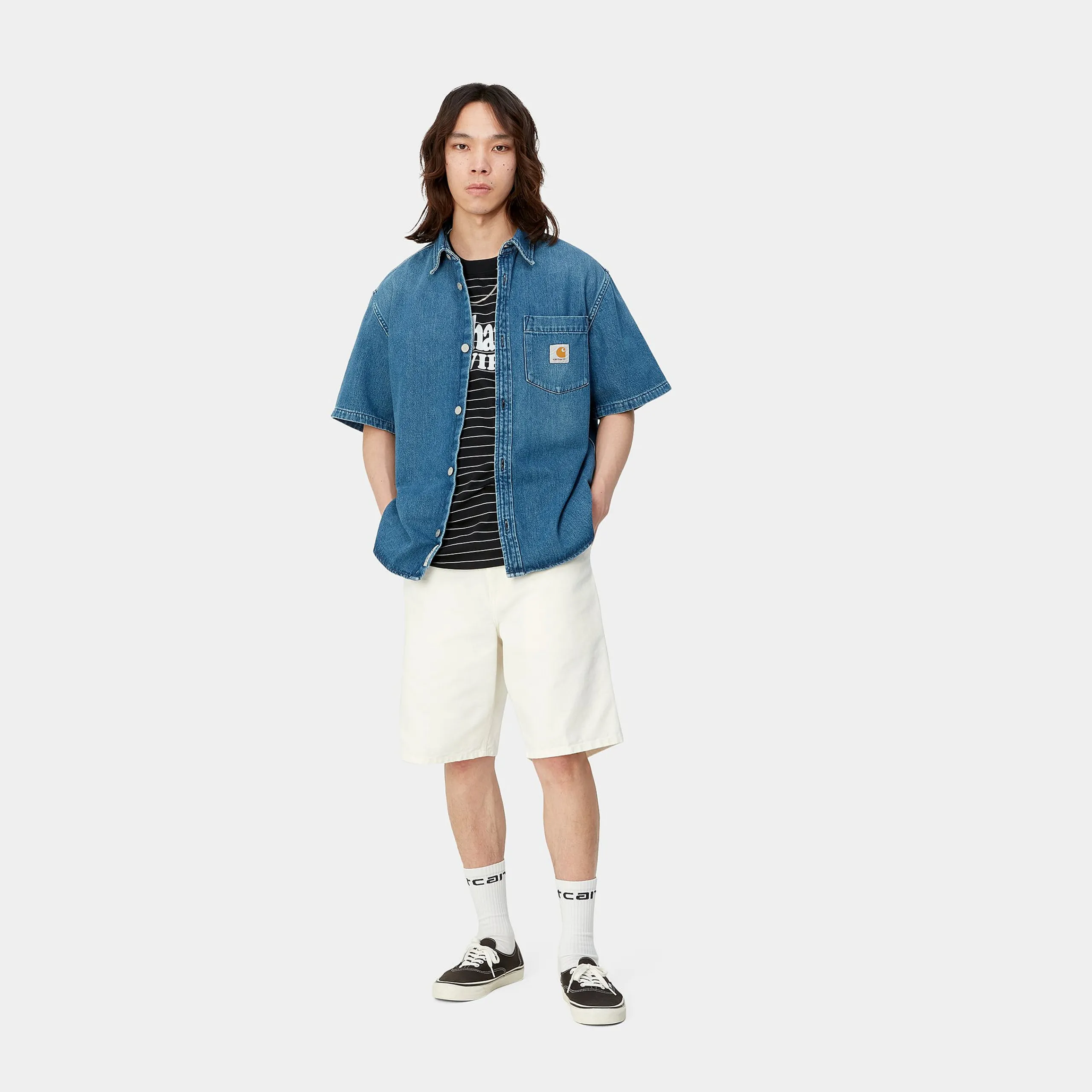 Shorts & Badehosen>Carhartt WIP Single Knee Short Wax