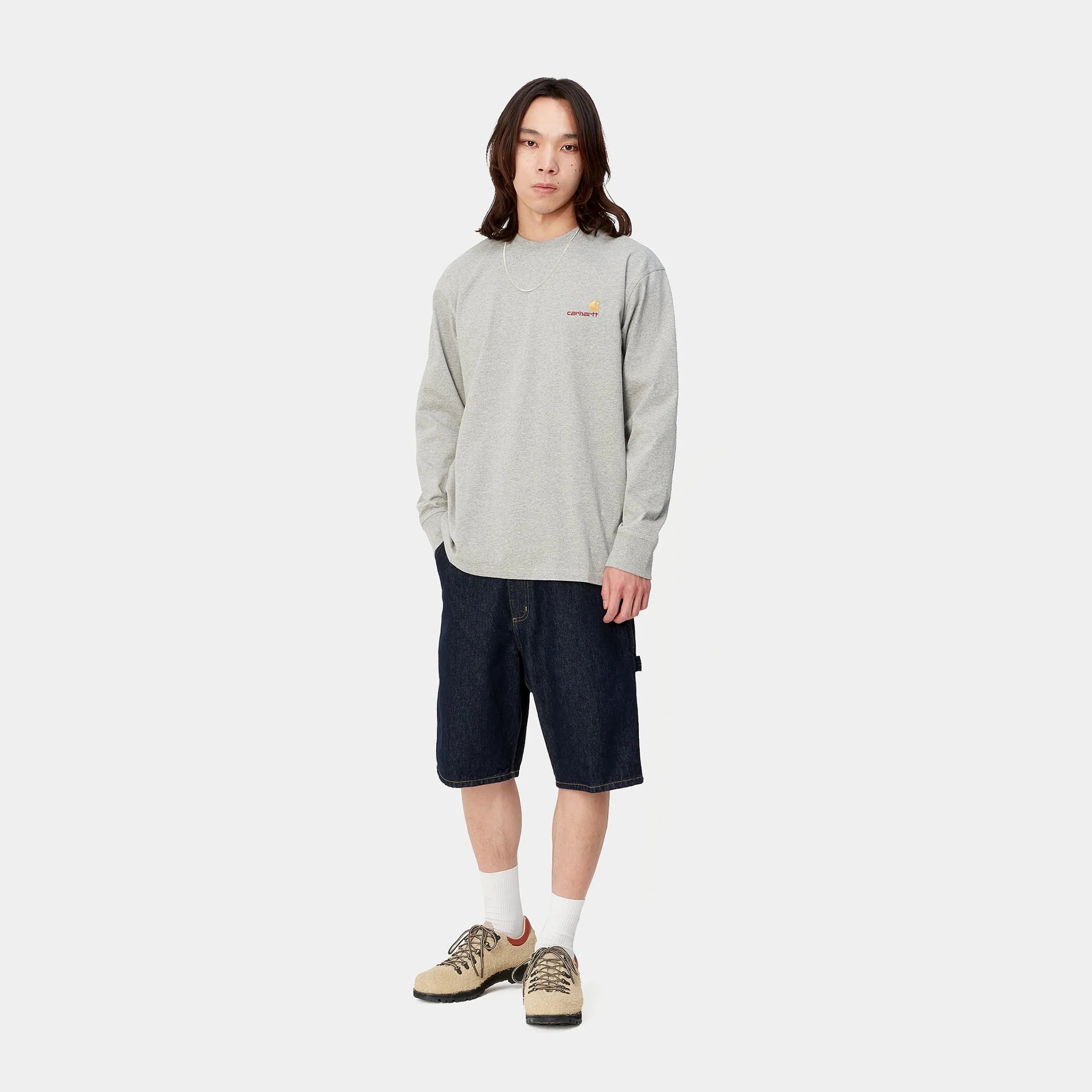 Denim|Shorts & Badehosen>Carhartt WIP Single Knee Short Blue